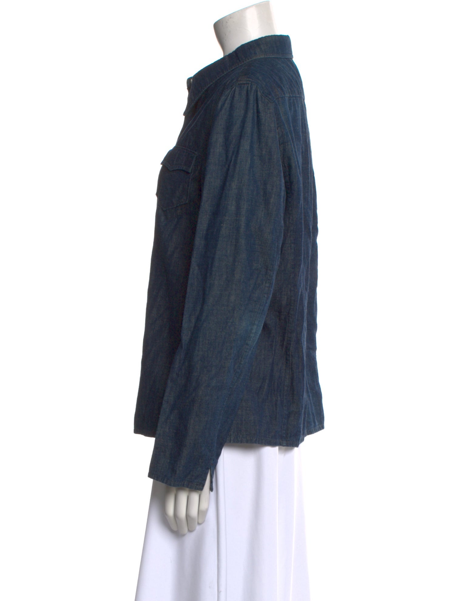 Jil Sander Long Sleeve Button-Up Top