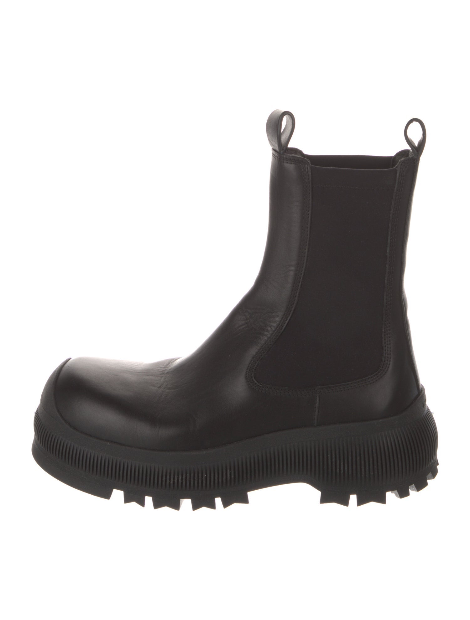 Jil Sander Leather Chelsea Boots