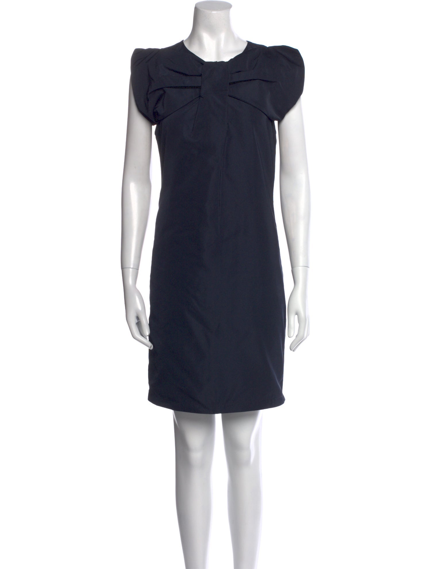 Jil Sander Crew Neck Mini Dress