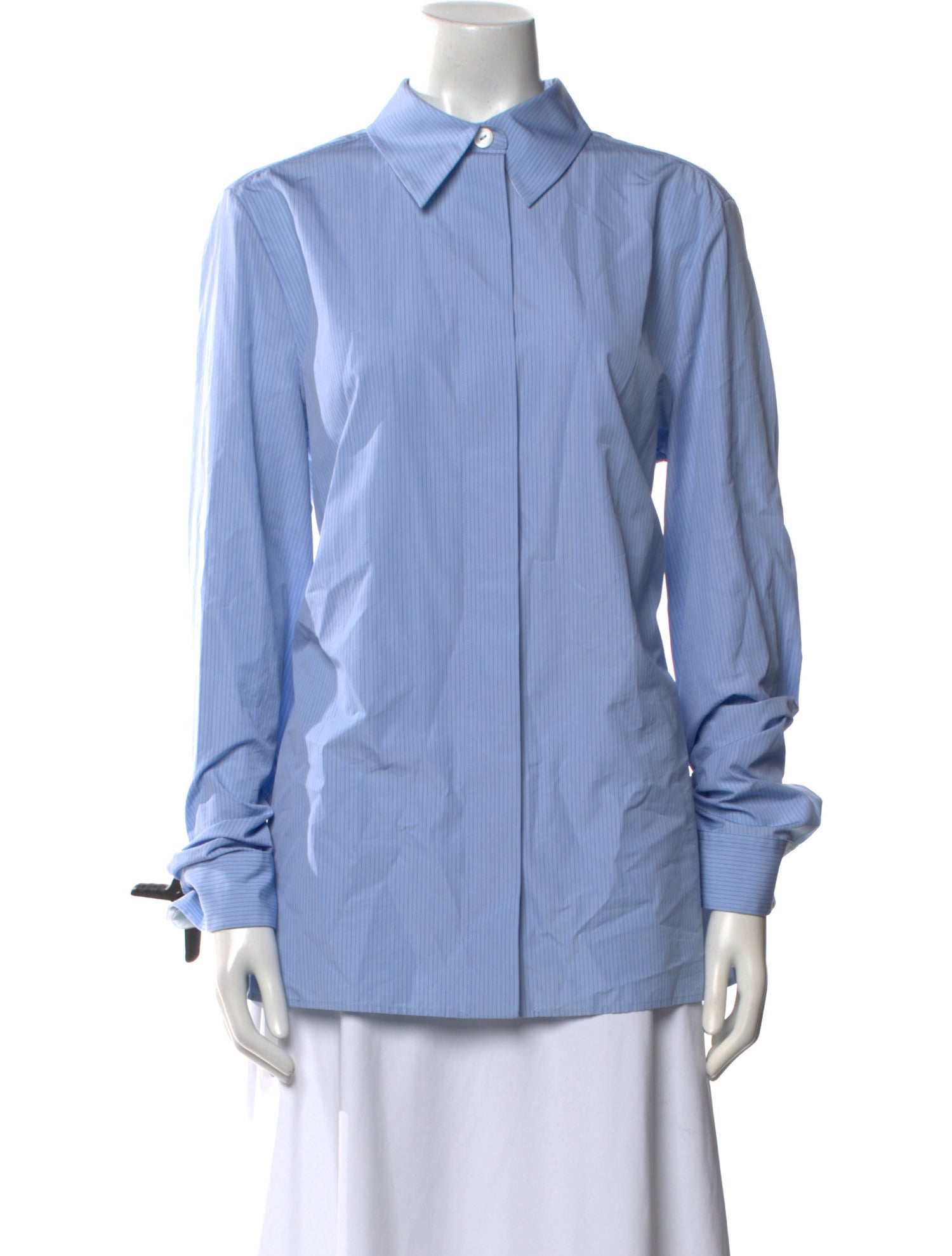 Jil Sander Long Sleeve Button-Up Top