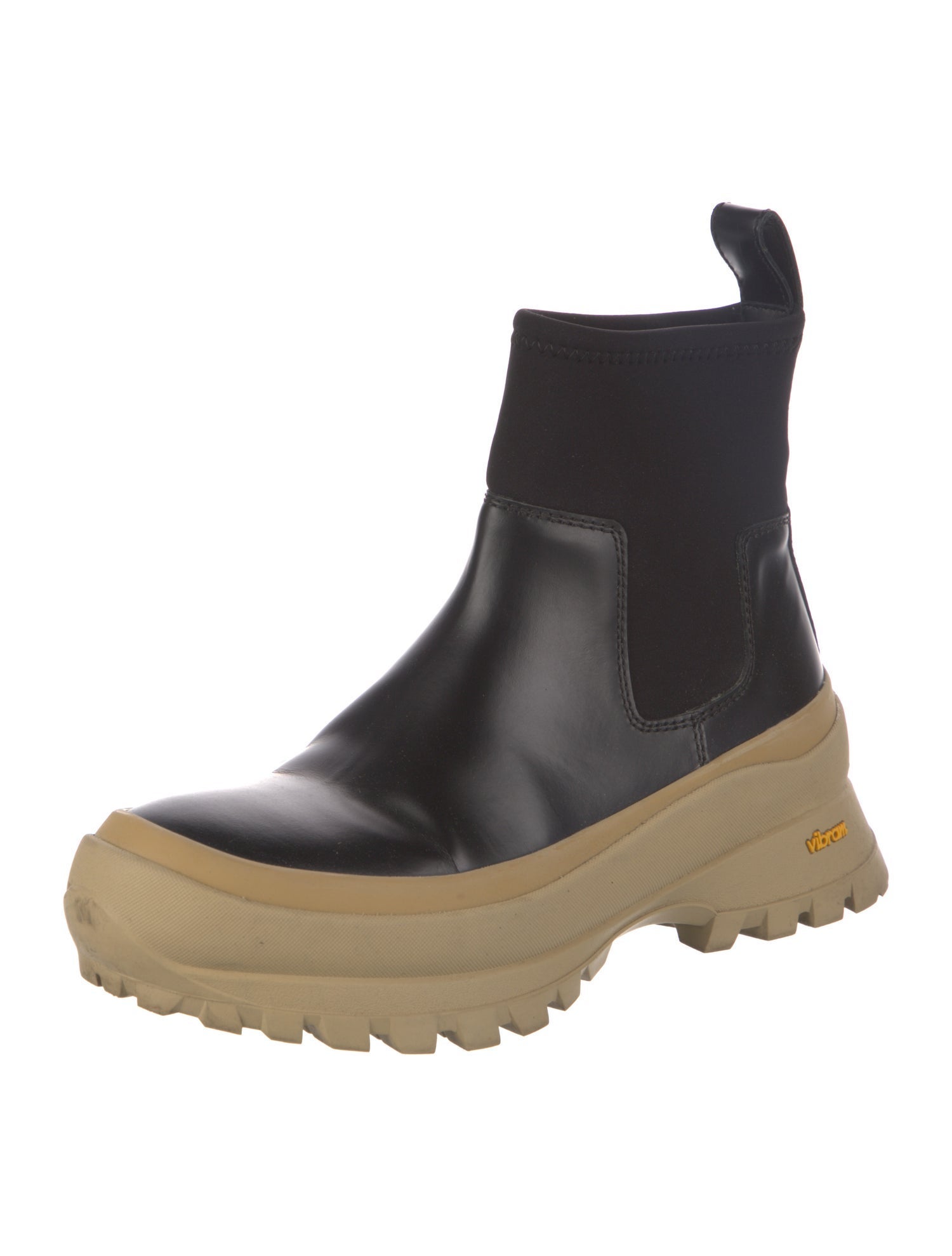 Jil Sander Leather Leather Trim Embellishment Chelsea Boots