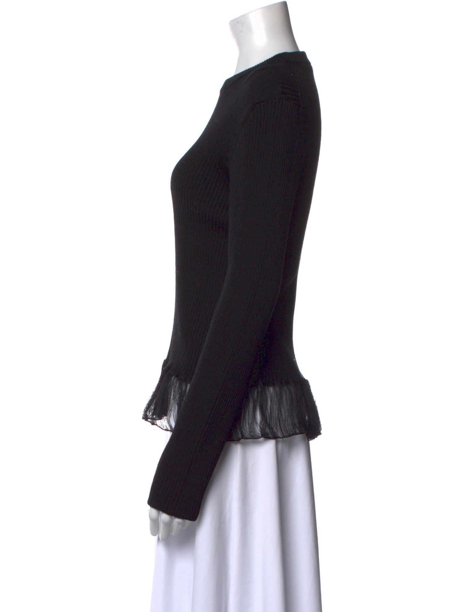 Jil Sander Virgin Wool Crew Neck Sweater