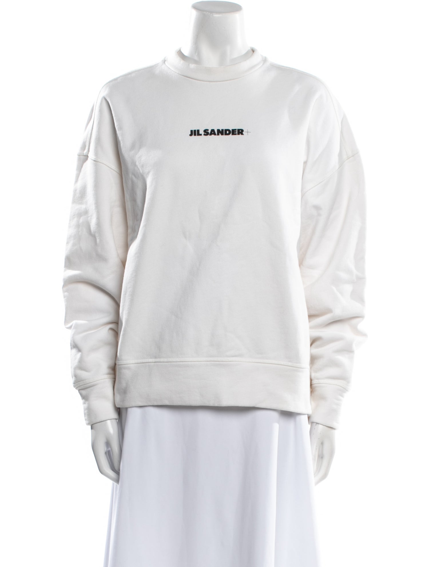 Jil Sander Graphic Print Turtleneck Sweater