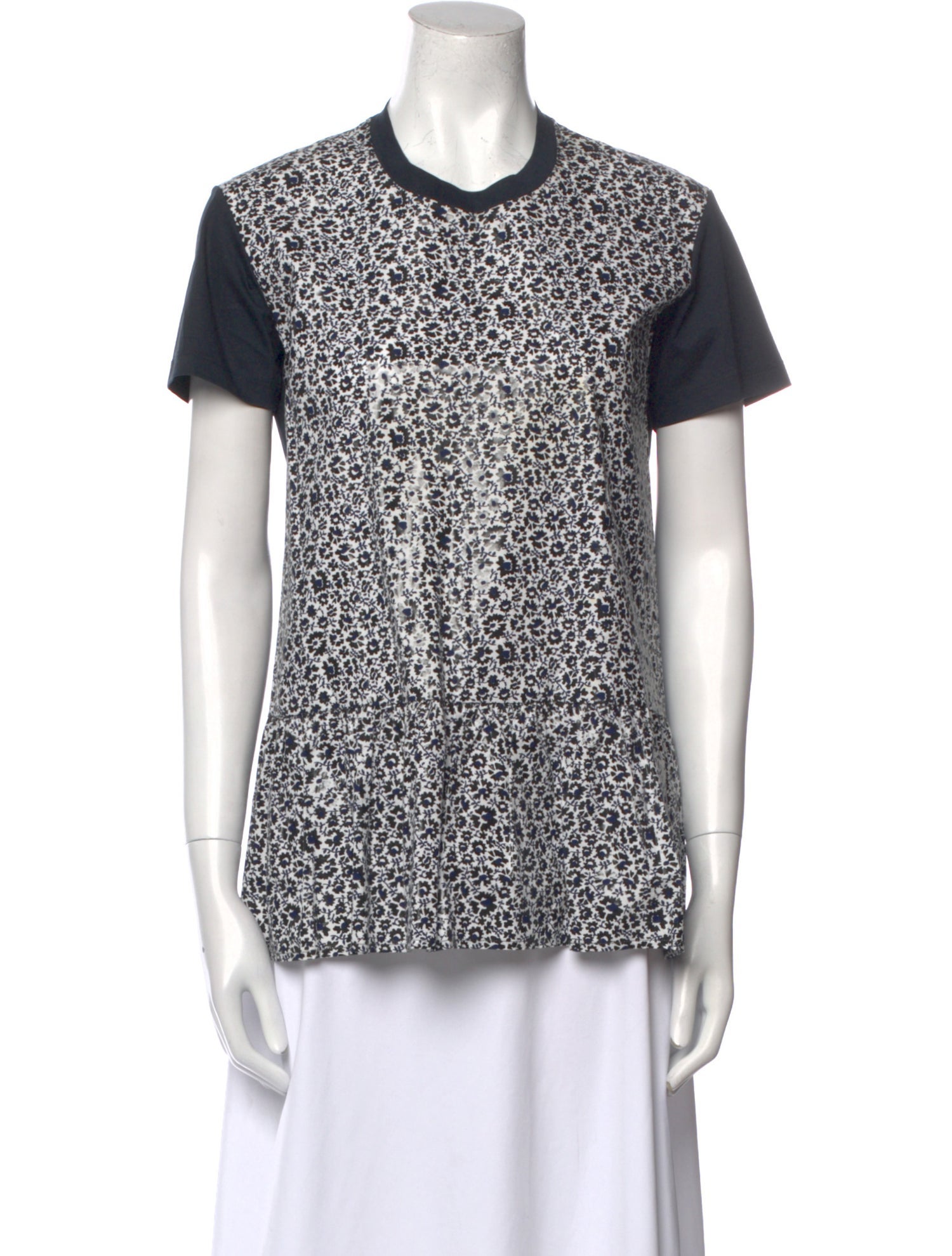 Jil Sander Printed Crew Neck T-Shirt