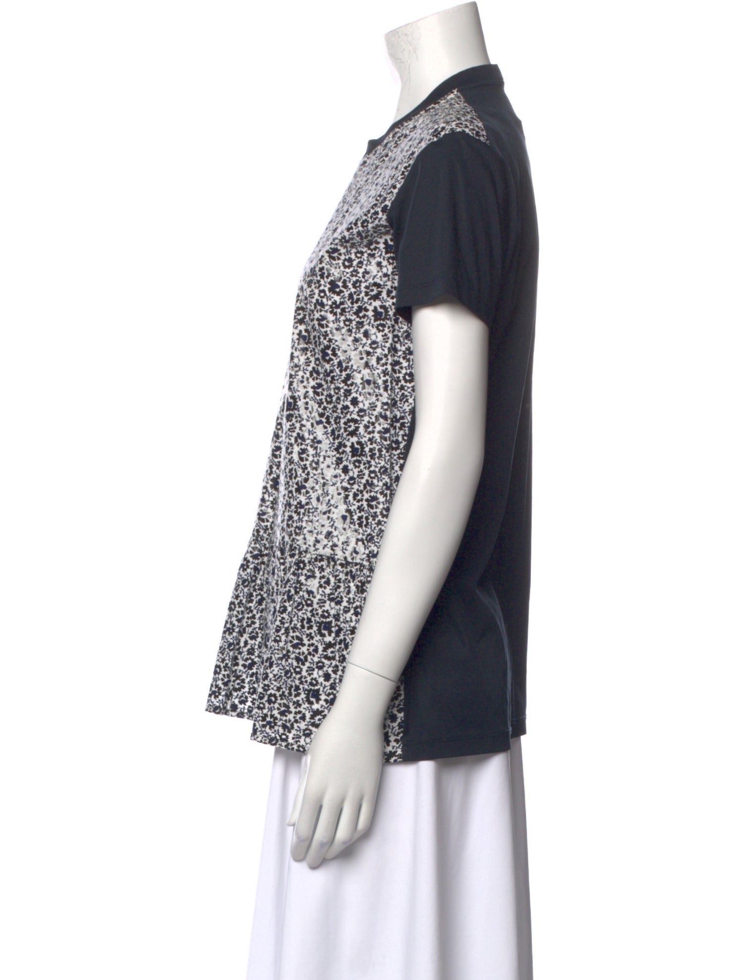 Jil Sander Printed Crew Neck T-Shirt