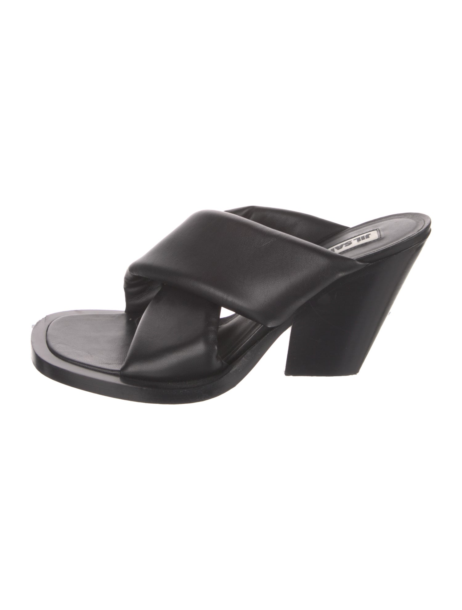 Jil Sander Leather Slides