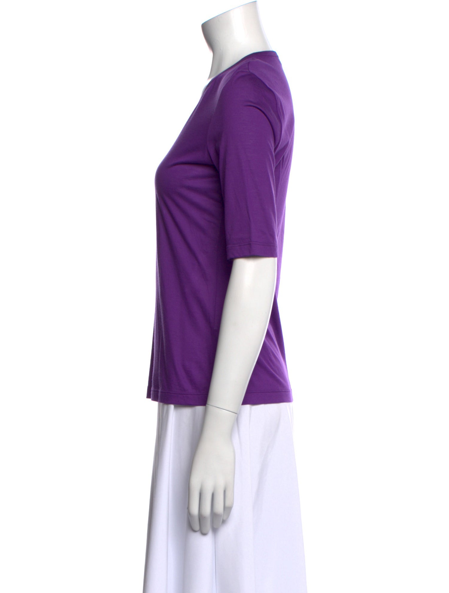 Jil Sander V-Neck Short Sleeve T-Shirt