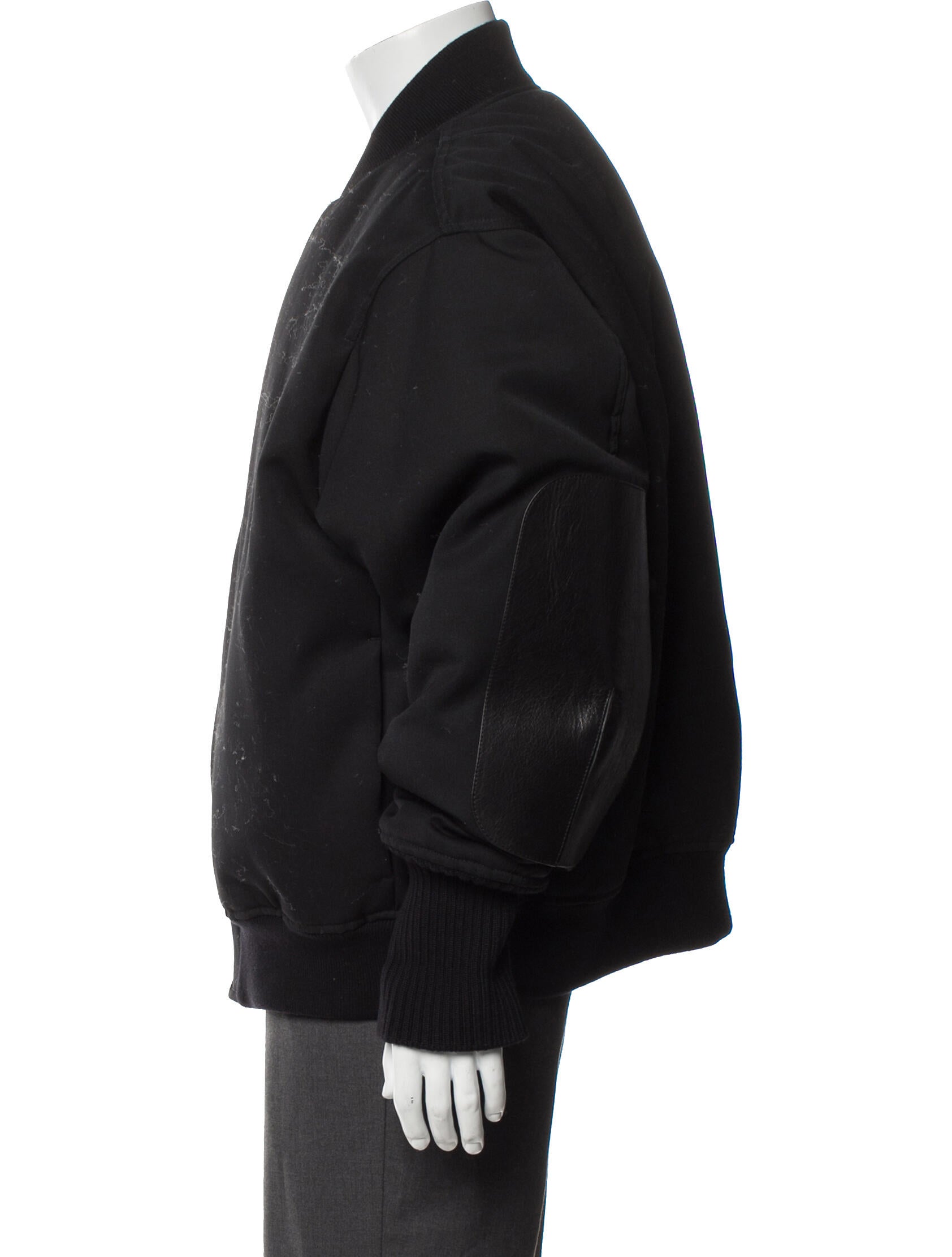 Jil Sander Calf Leather Bomber Jacket w/ Tags