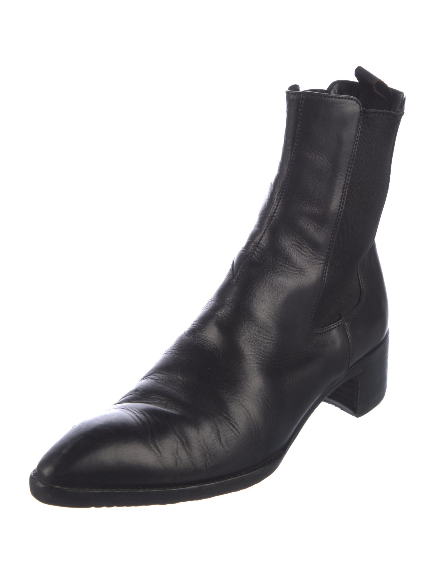 Jil Sander Leather Chelsea Boots