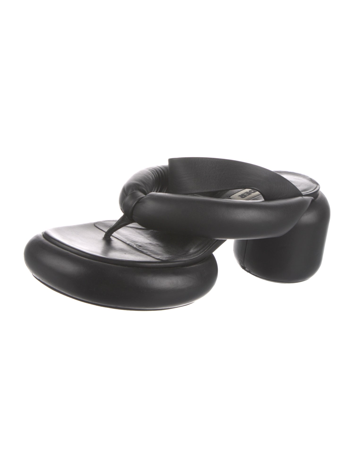 Jil Sander Leather Slides