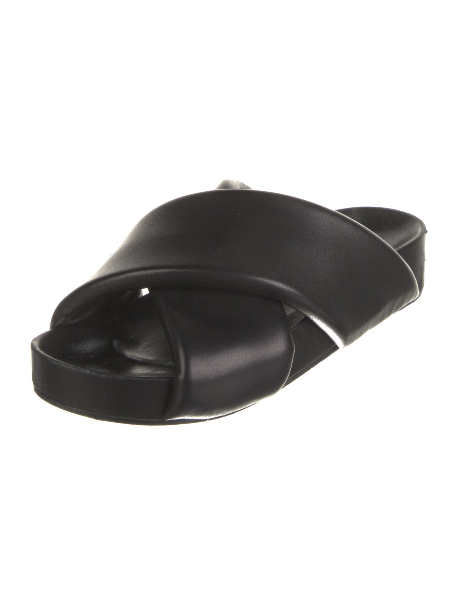 Jil Sander Leather Slides