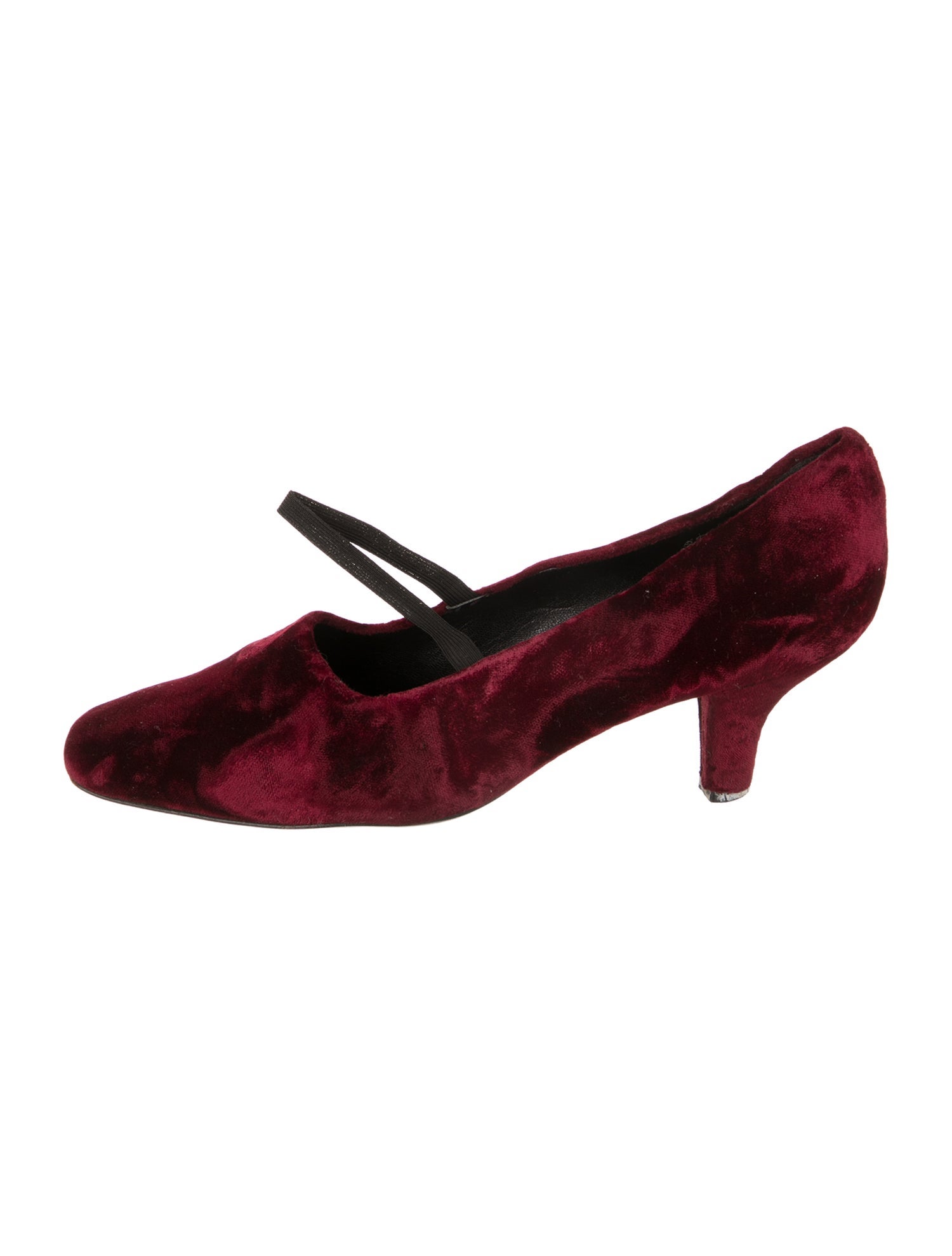 Jil Sander Vintage Velvet Pumps