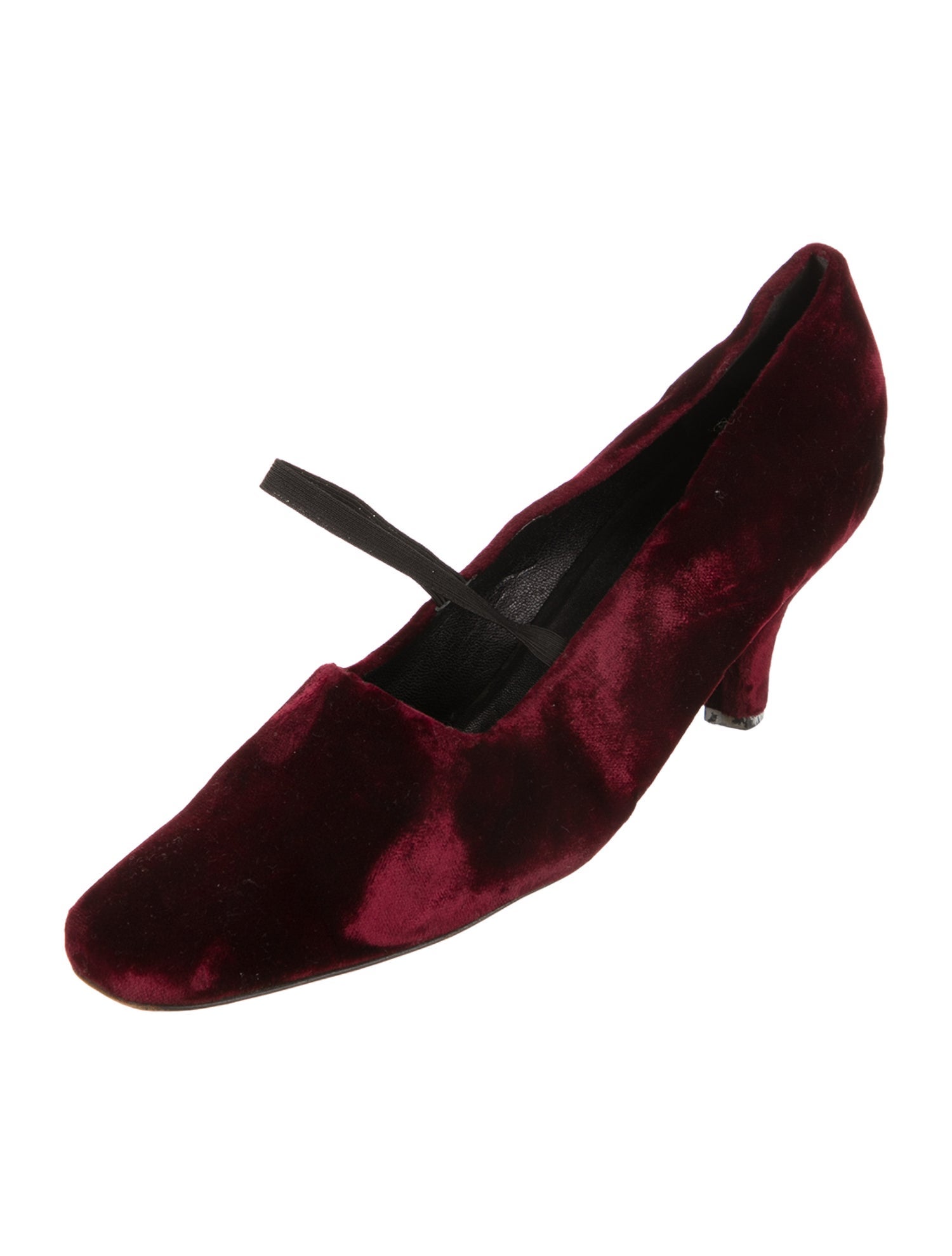 Jil Sander Vintage Velvet Pumps