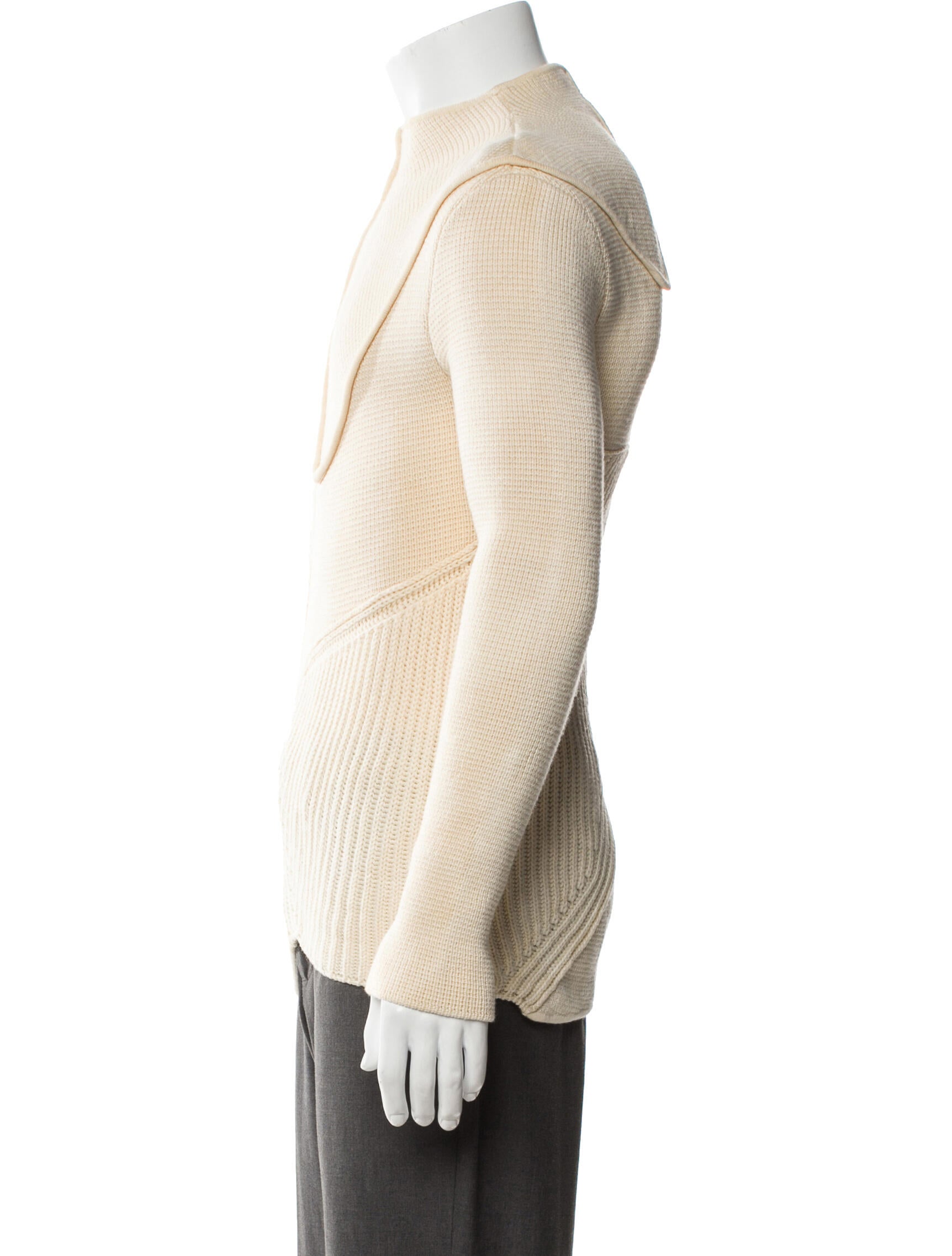 Jil Sander Mock Neck Long Sleeve Pullover