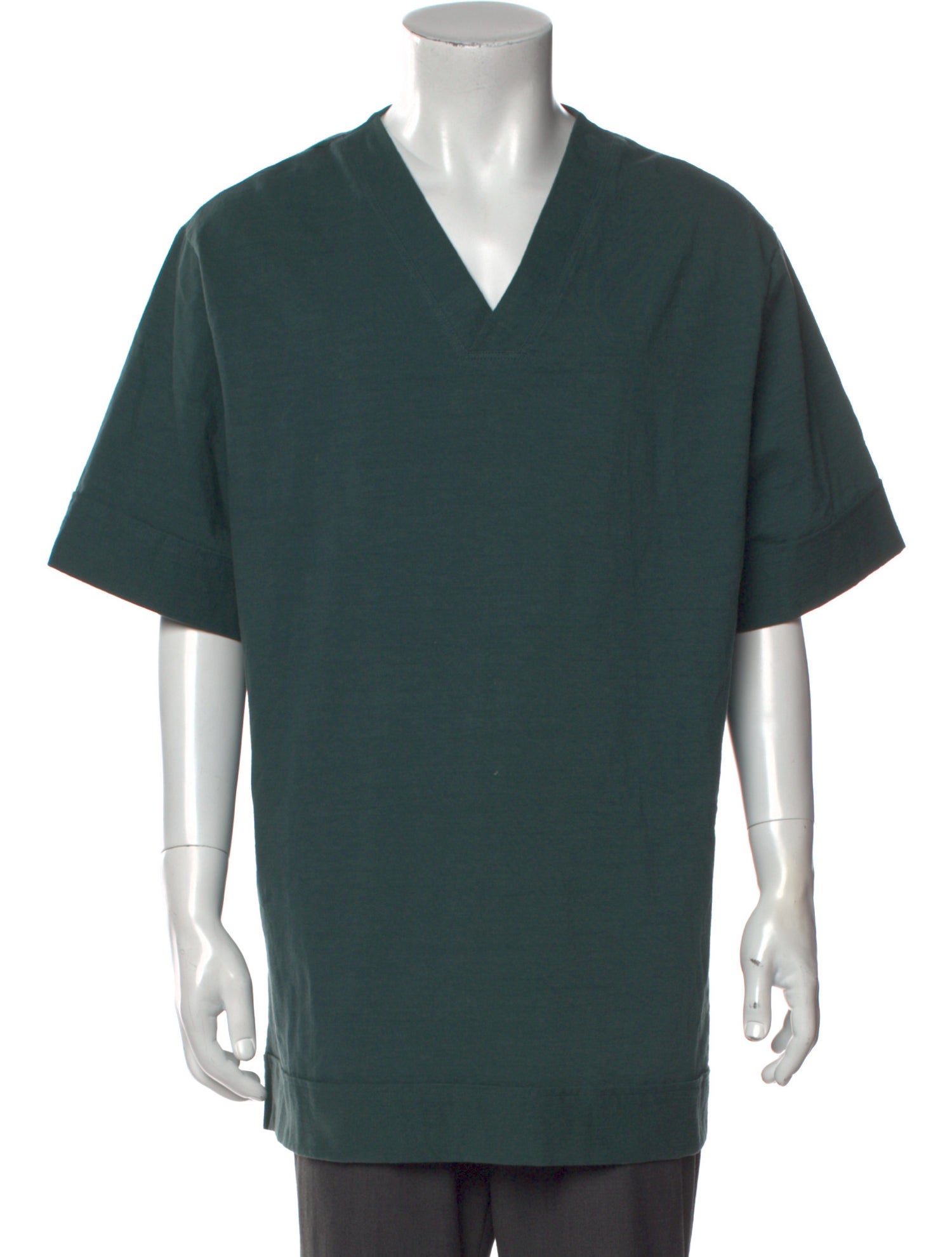 Jil Sander V-Neck Short Sleeve T-Shirt