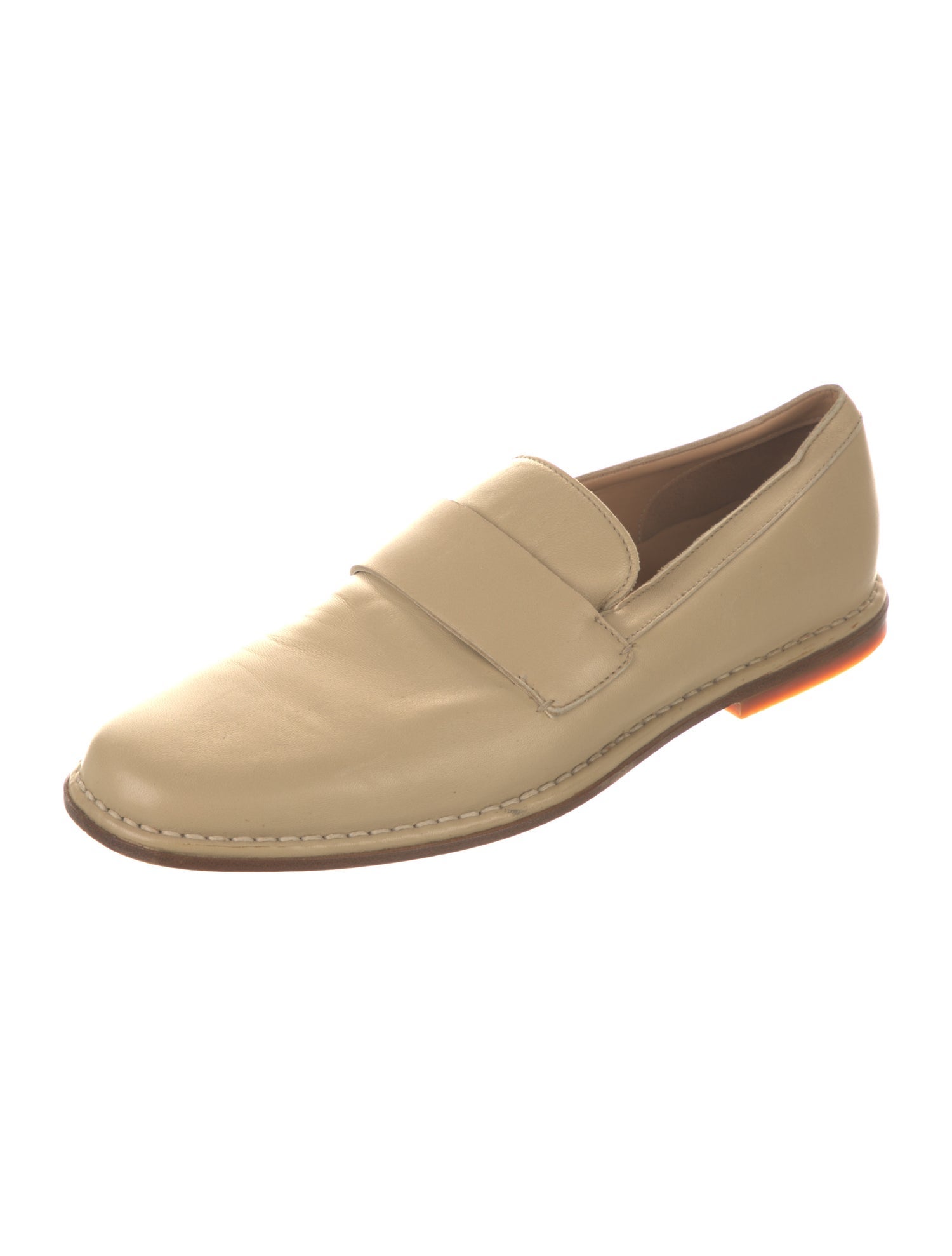 Jil Sander Leather Loafers
