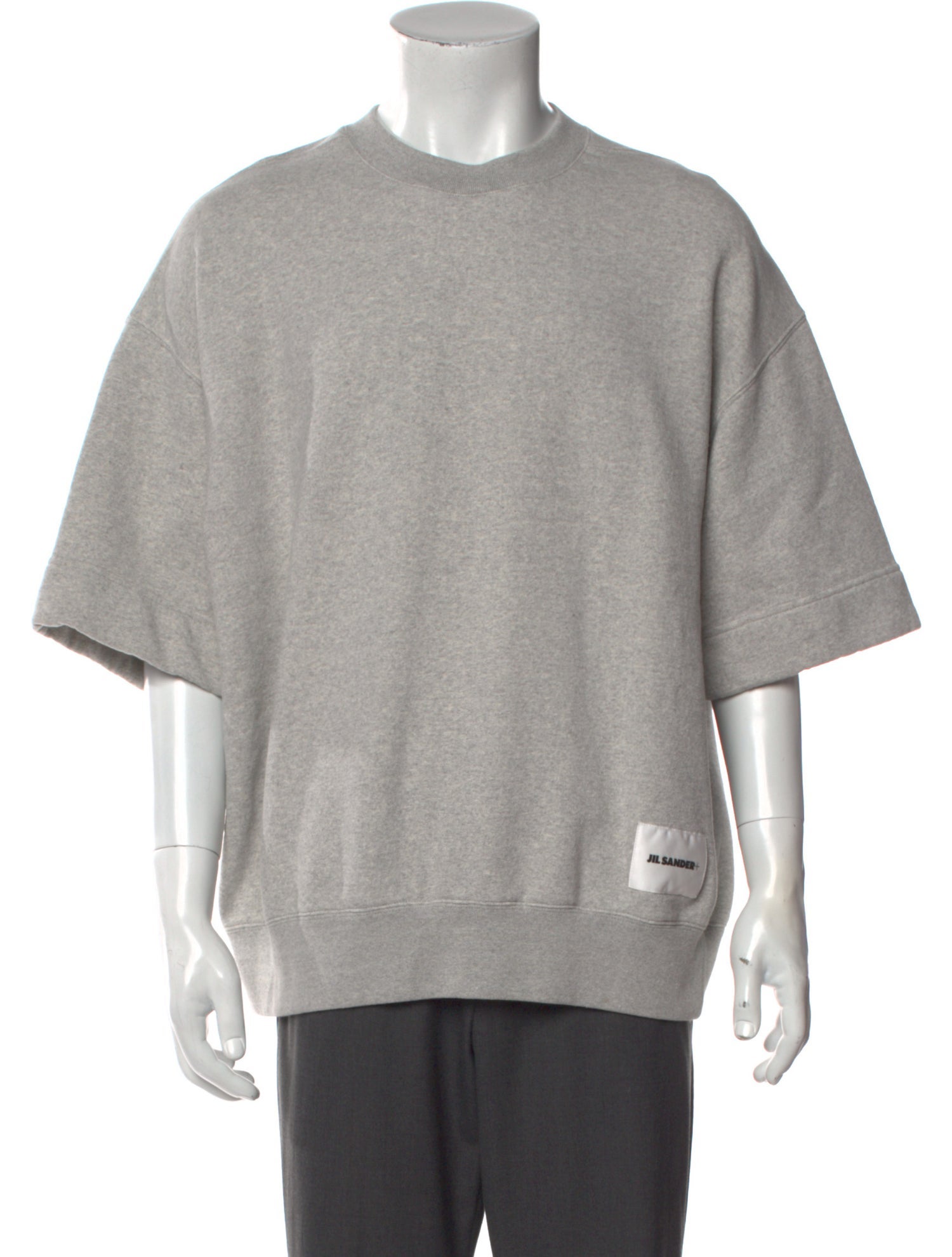 Jil Sander Graphic Print Crew Neck Sweatshirt