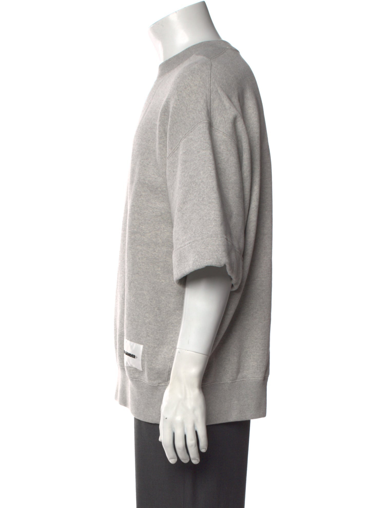 Jil Sander Graphic Print Crew Neck Sweatshirt