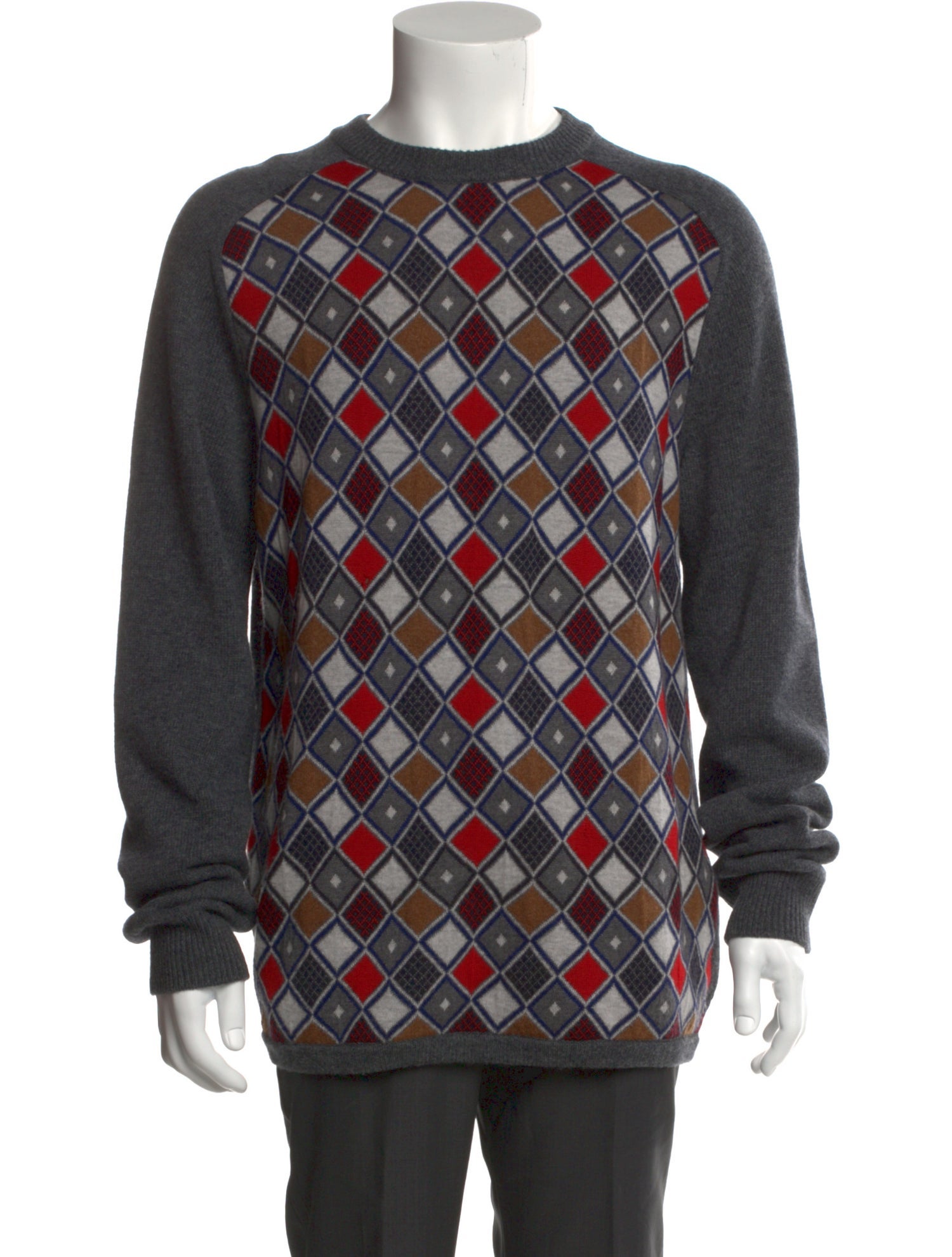 Jil Sander Virgin Wool Printed Pullover