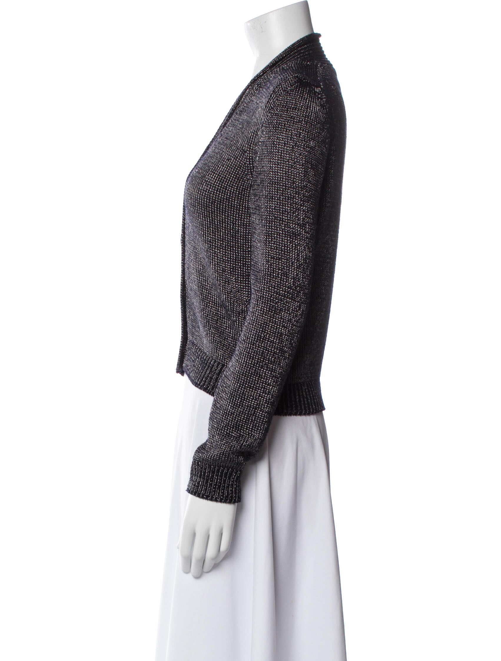Jil Sander Tweed Pattern Evening Jacket