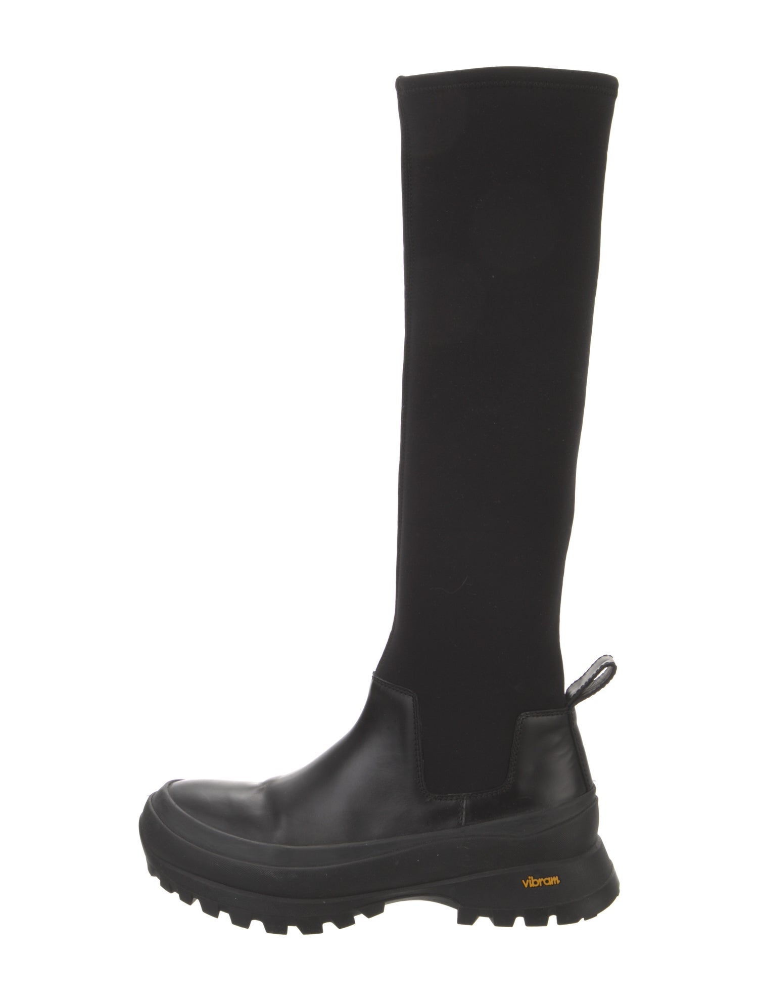 Jil Sander Leather Sock Boots