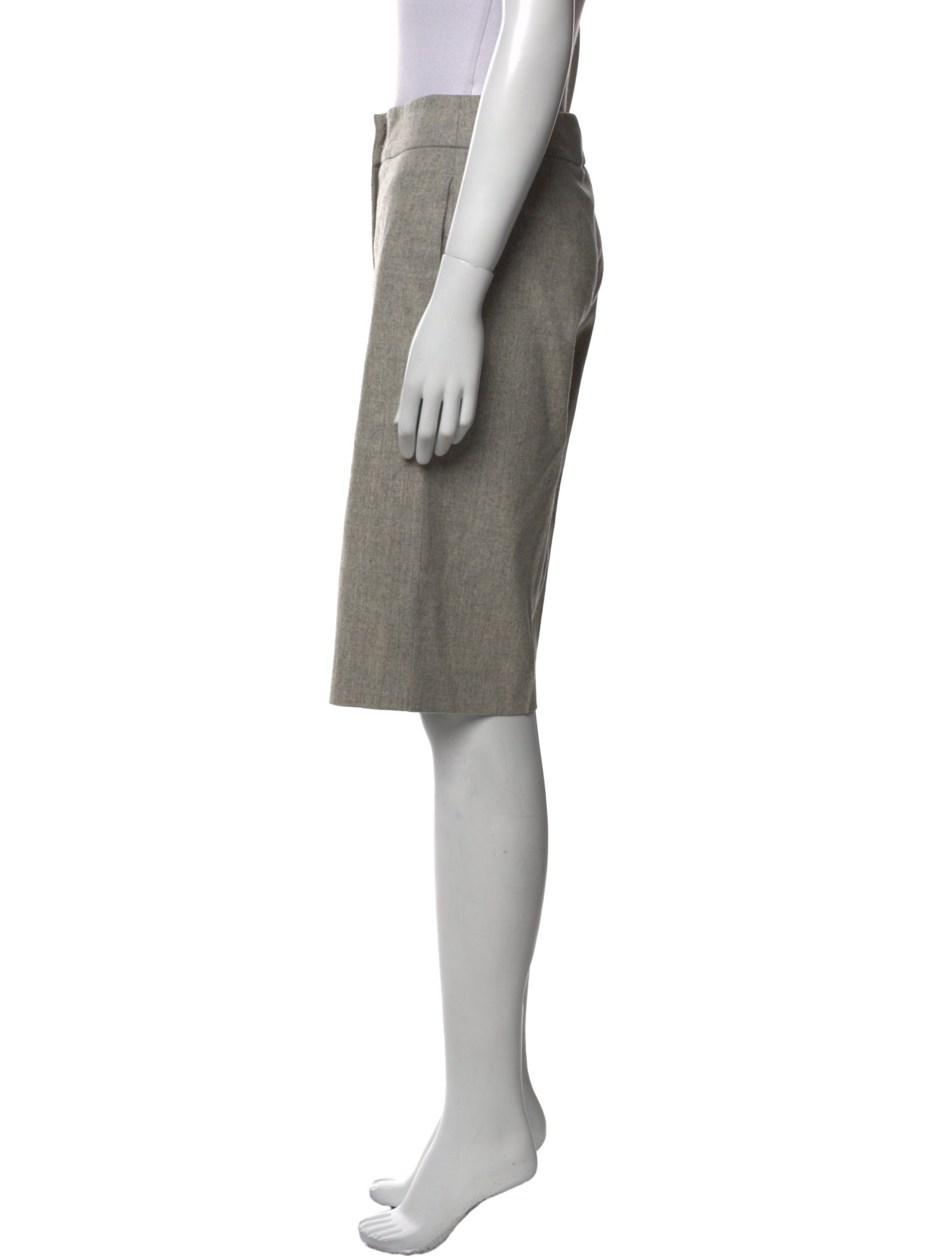 Jil Sander Wool Knee-Length Shorts
