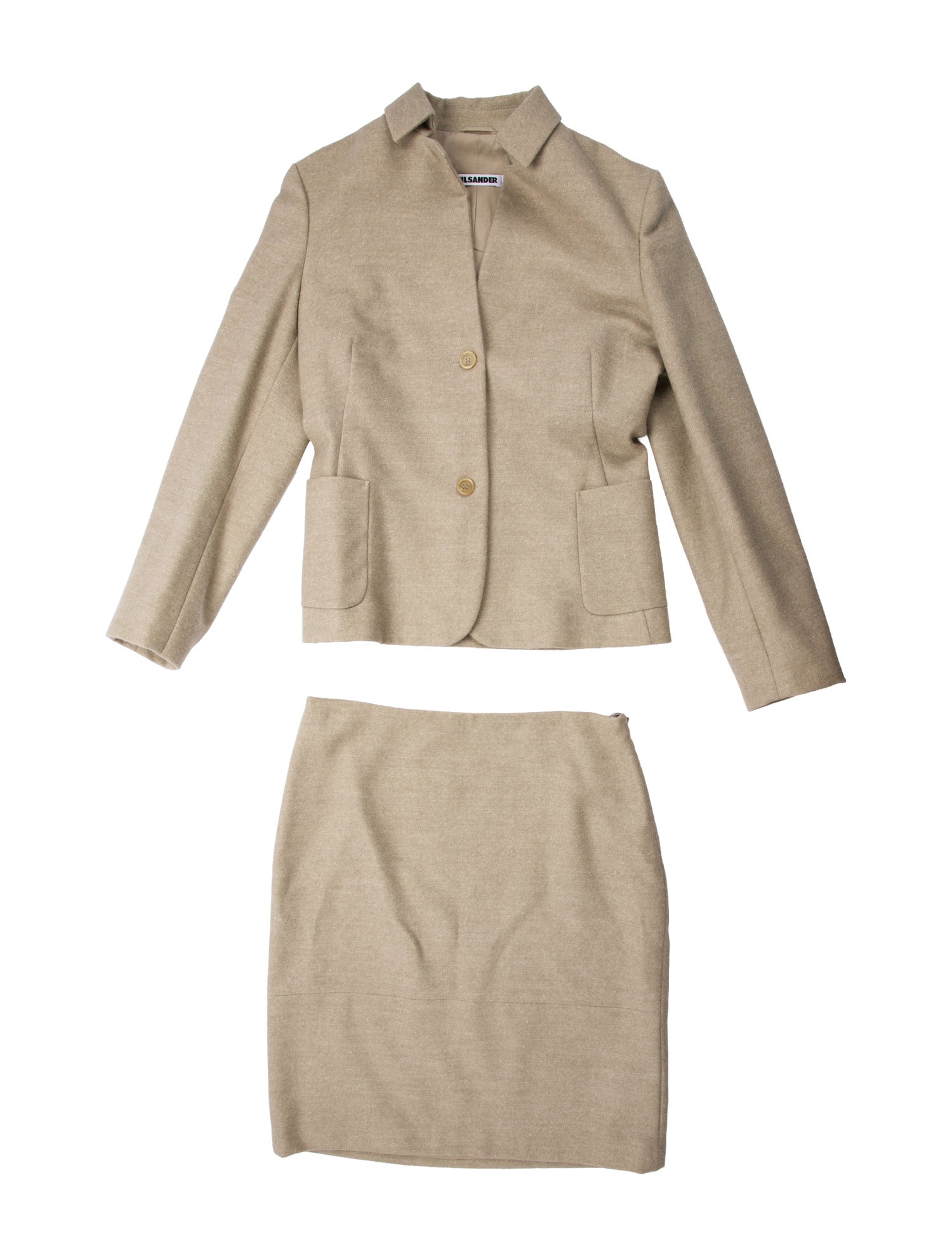 Jil Sander Alpaca Skirt Suit