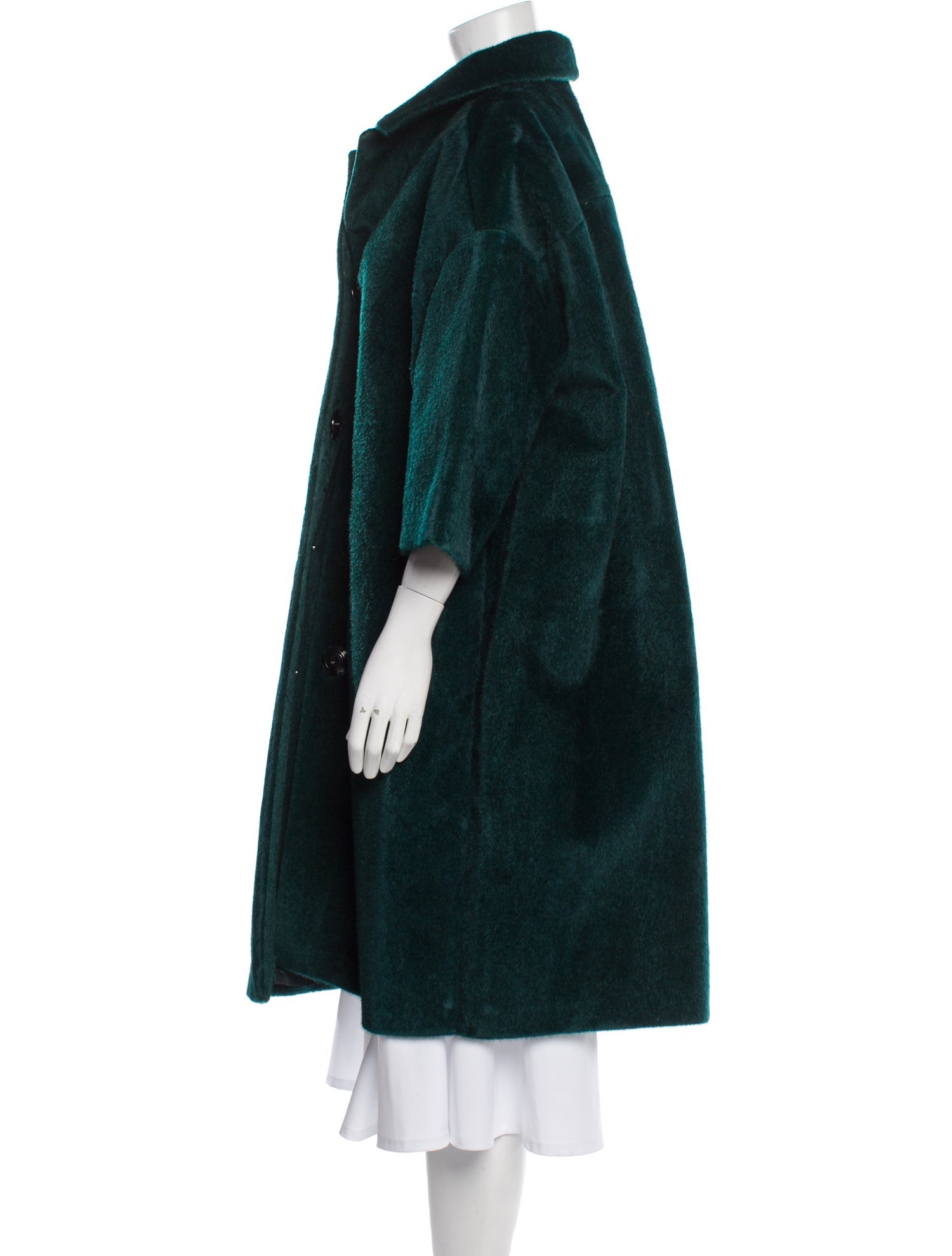 Jil Sander Vintage 2011 Faux Fur Coat
