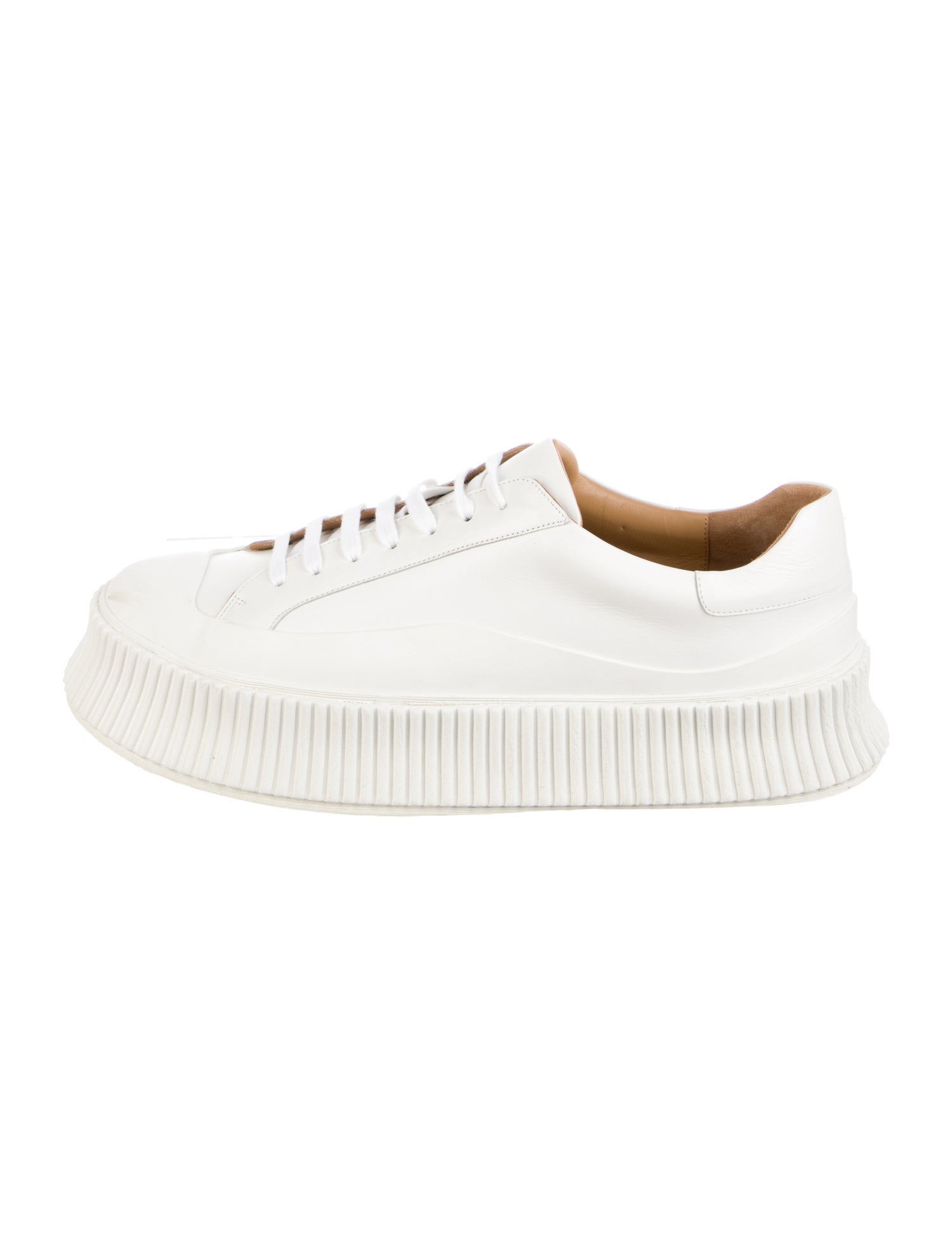 Jil Sander Leather Sneakers