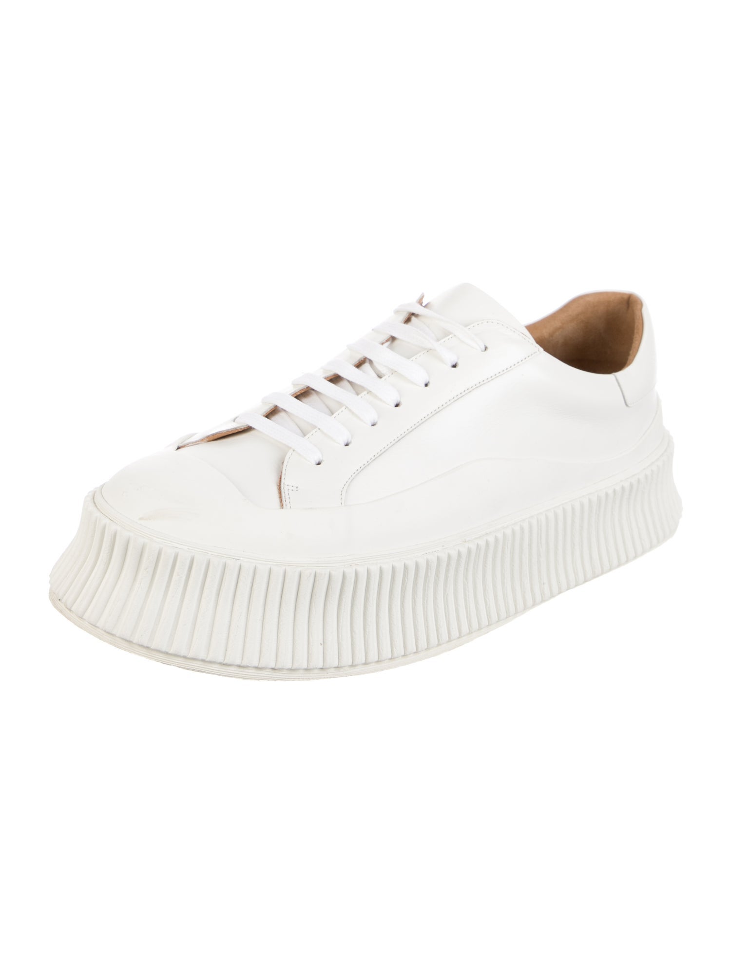 Jil Sander Leather Sneakers