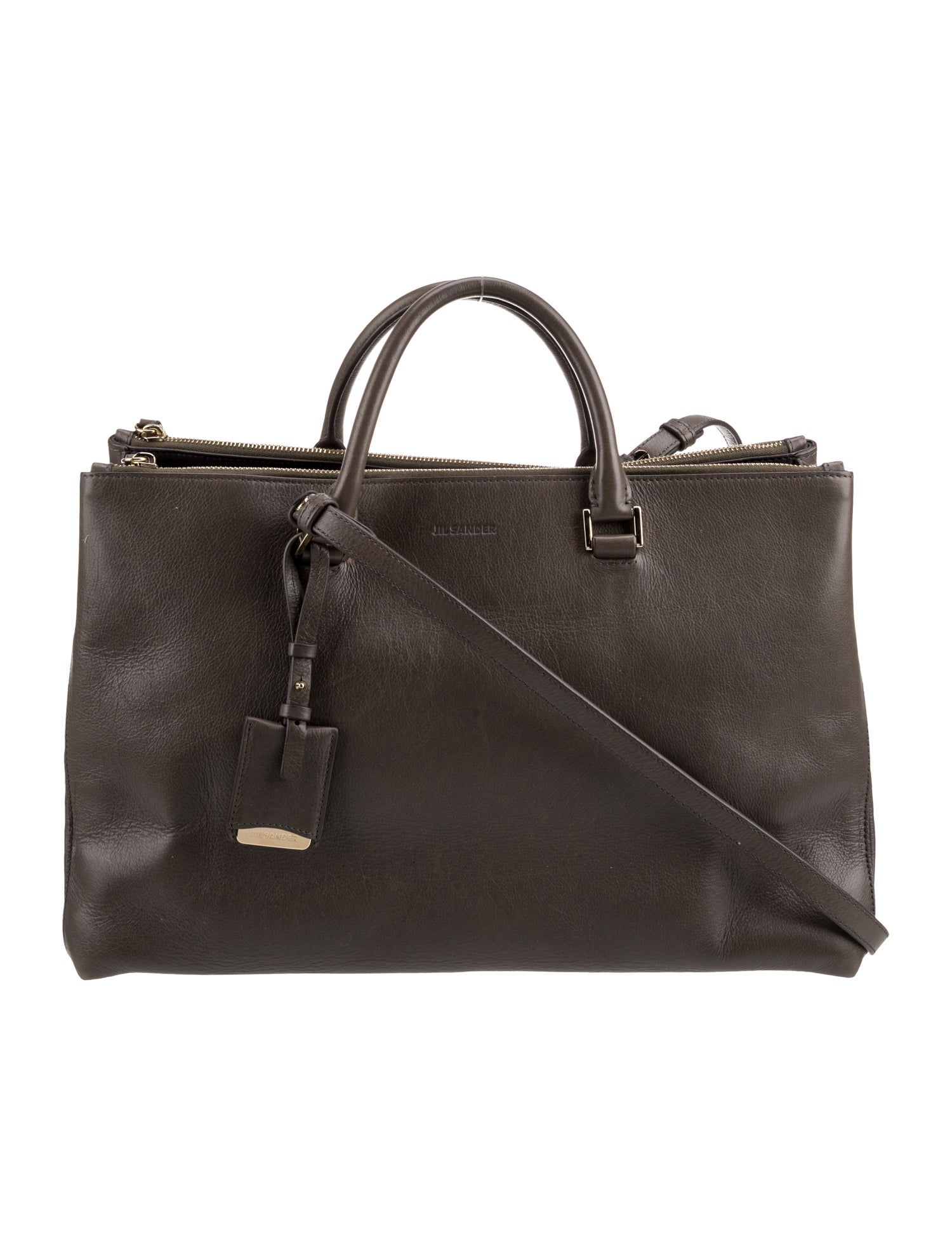 Jil Sander Leather Shoulder Bag