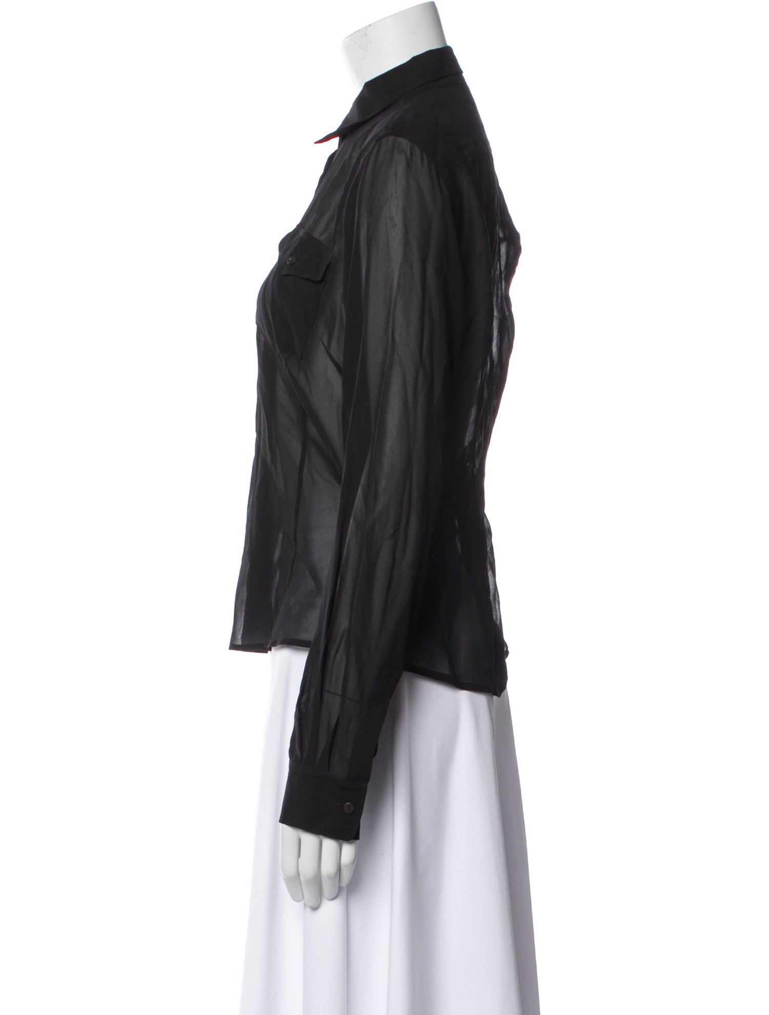 Jil Sander Vintage 1990's Button-Up Top