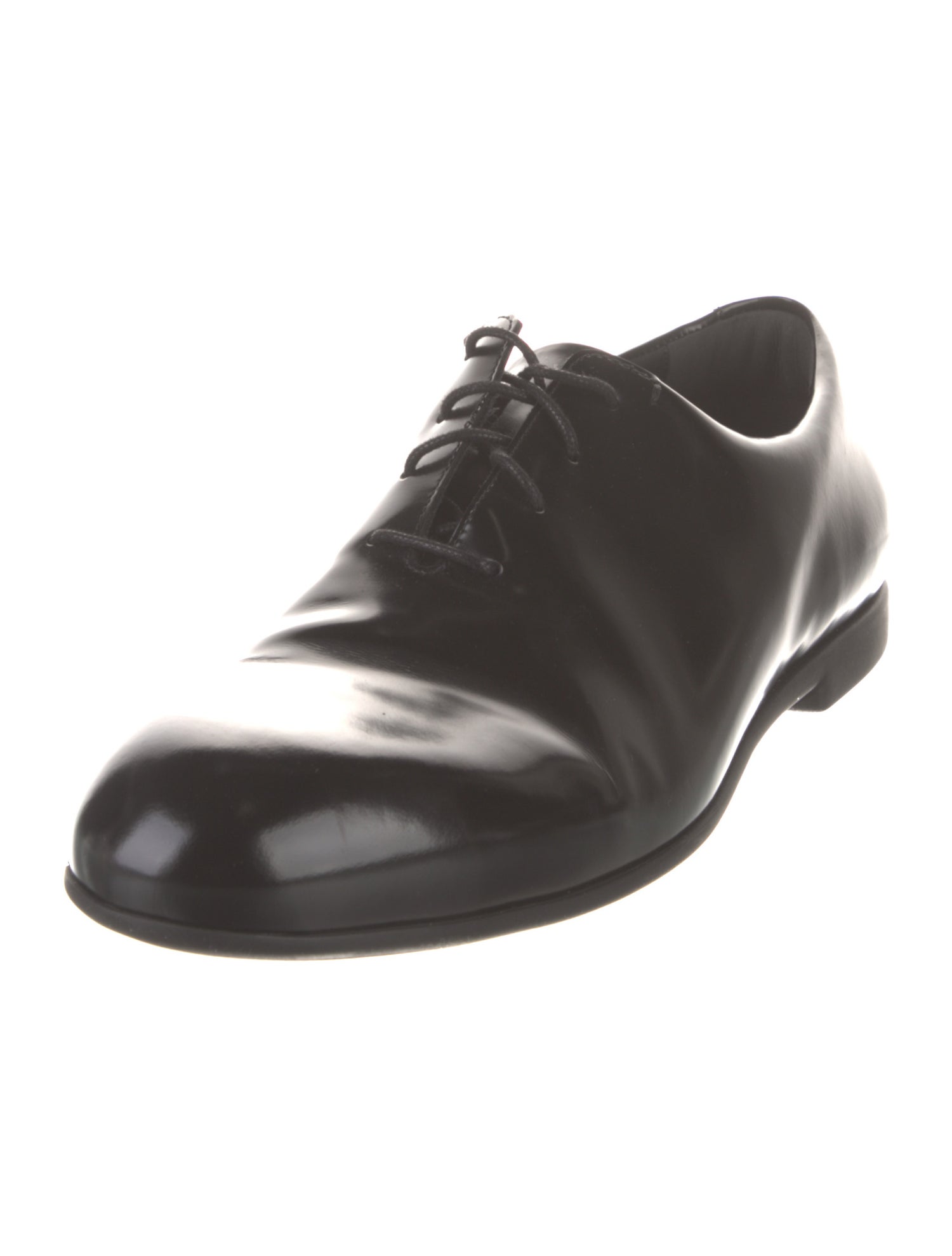 Jil Sander Patent Leather Oxfords