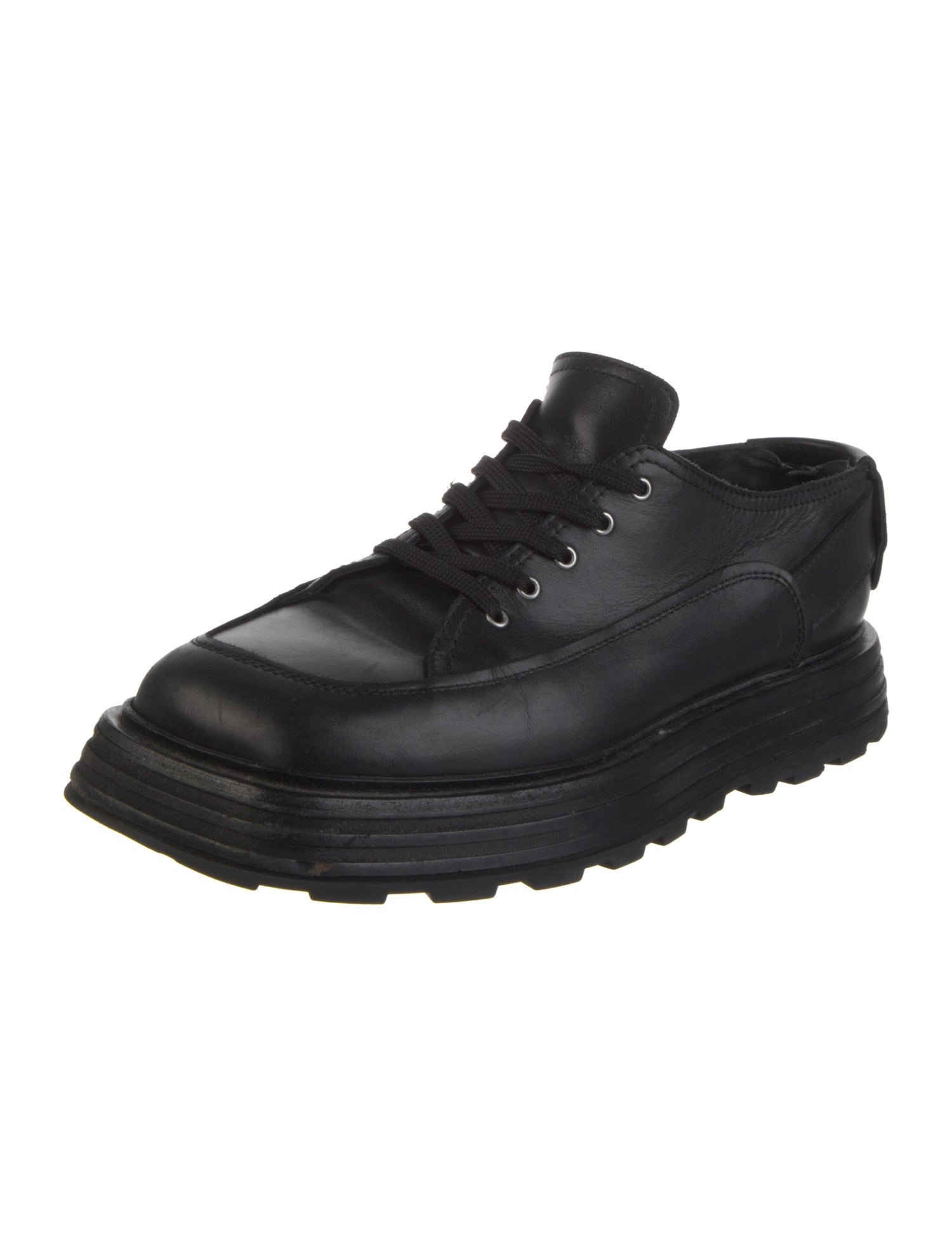 Jil Sander Leather Sneakers