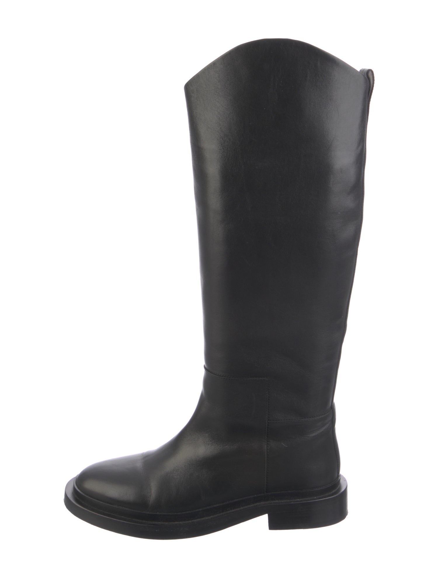 Jil Sander Leather Riding Boots