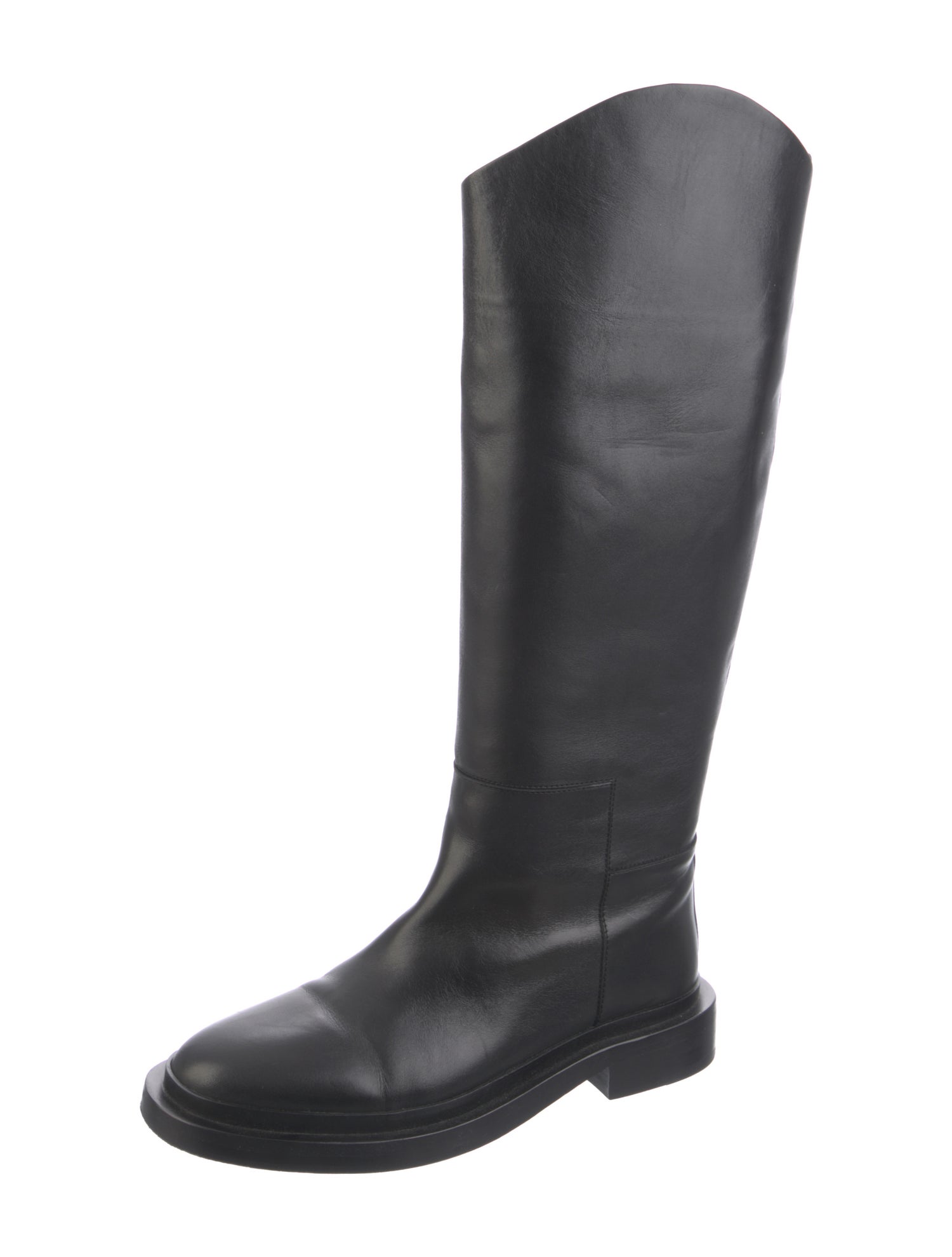 Jil Sander Leather Riding Boots