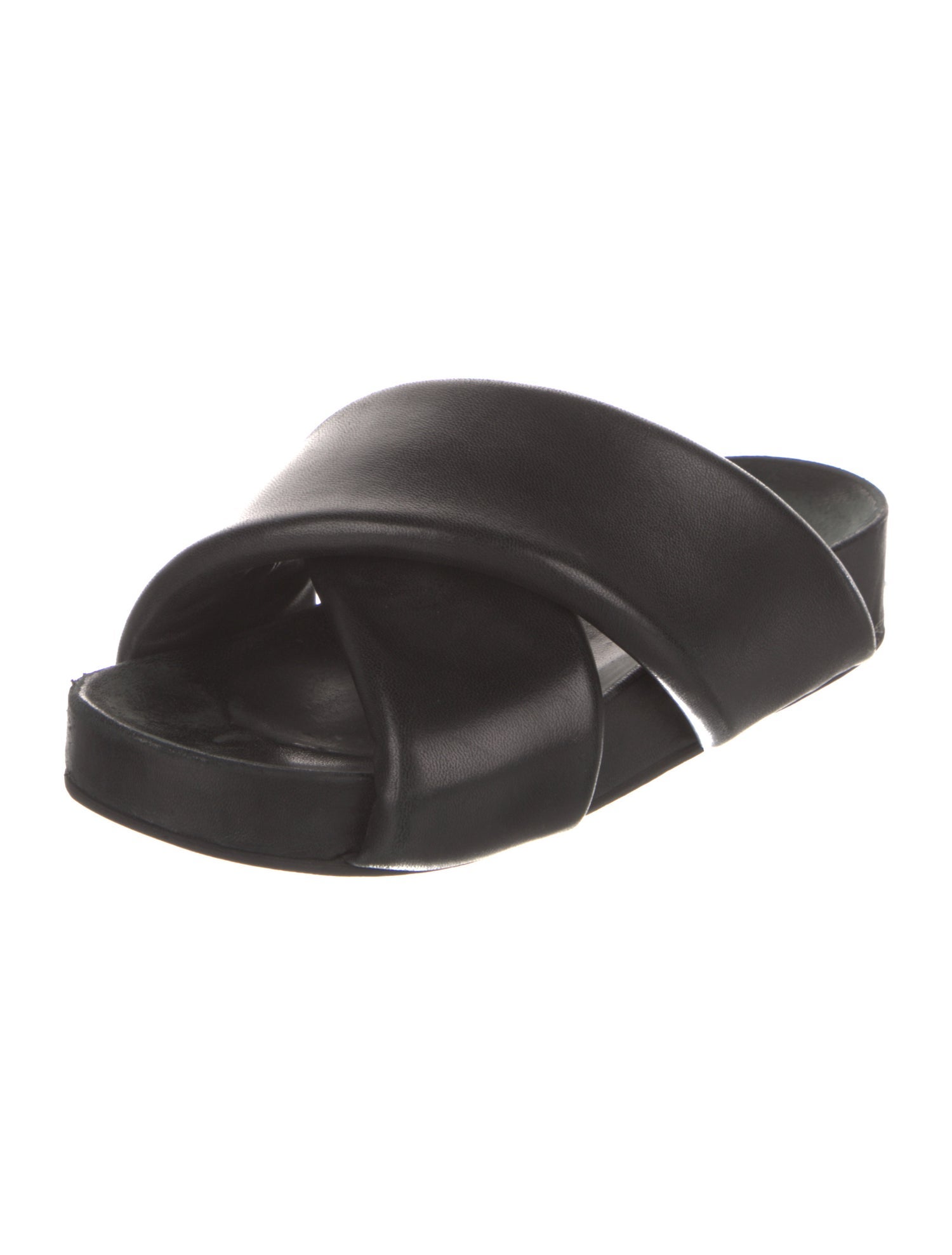 Jil Sander Leather Slides