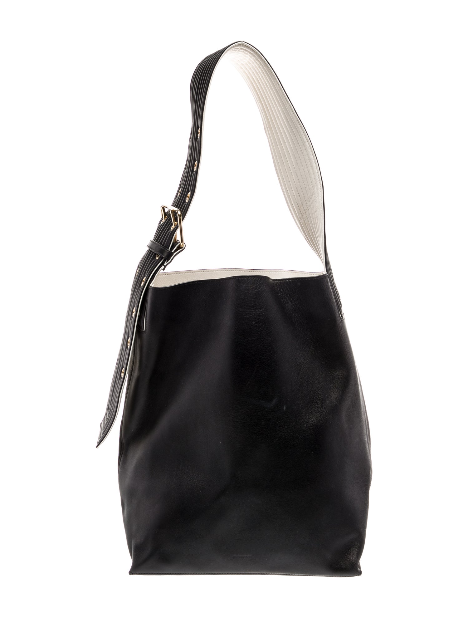 Jil Sander Leather Bucket Bag