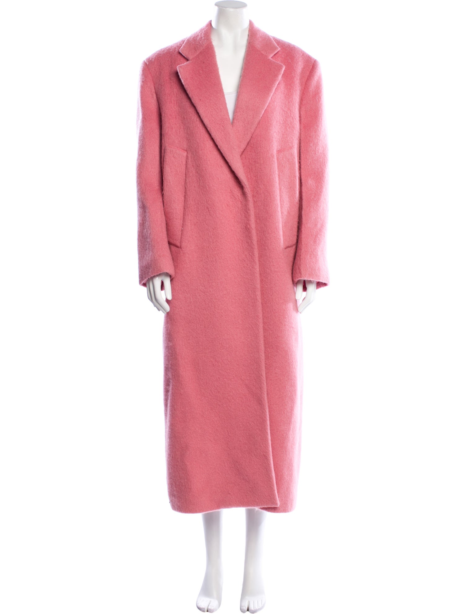 Jil Sander Faux Fur Coat