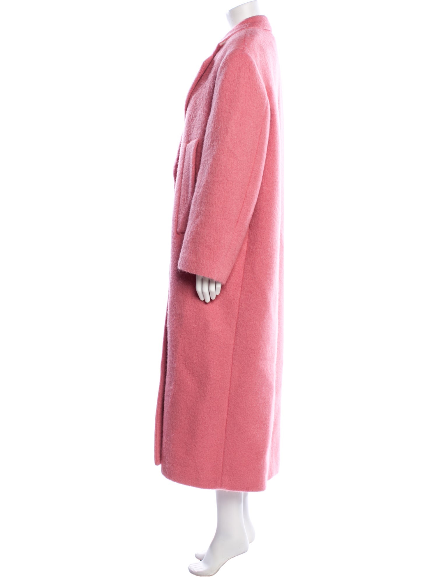 Jil Sander Faux Fur Coat