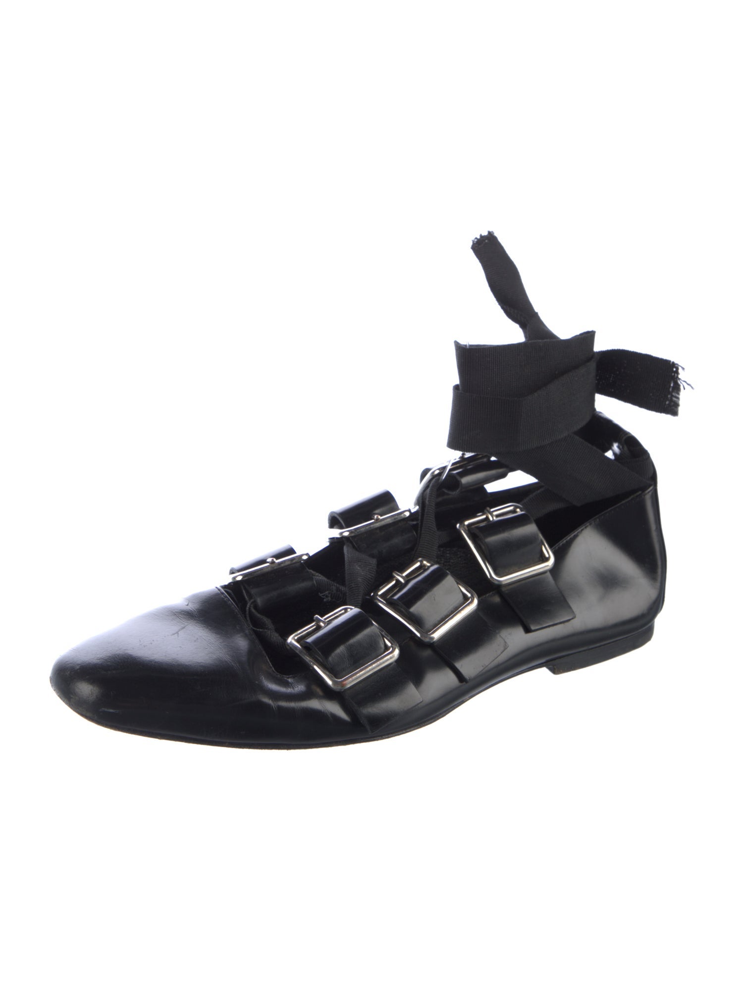 Jil Sander Leather Flats