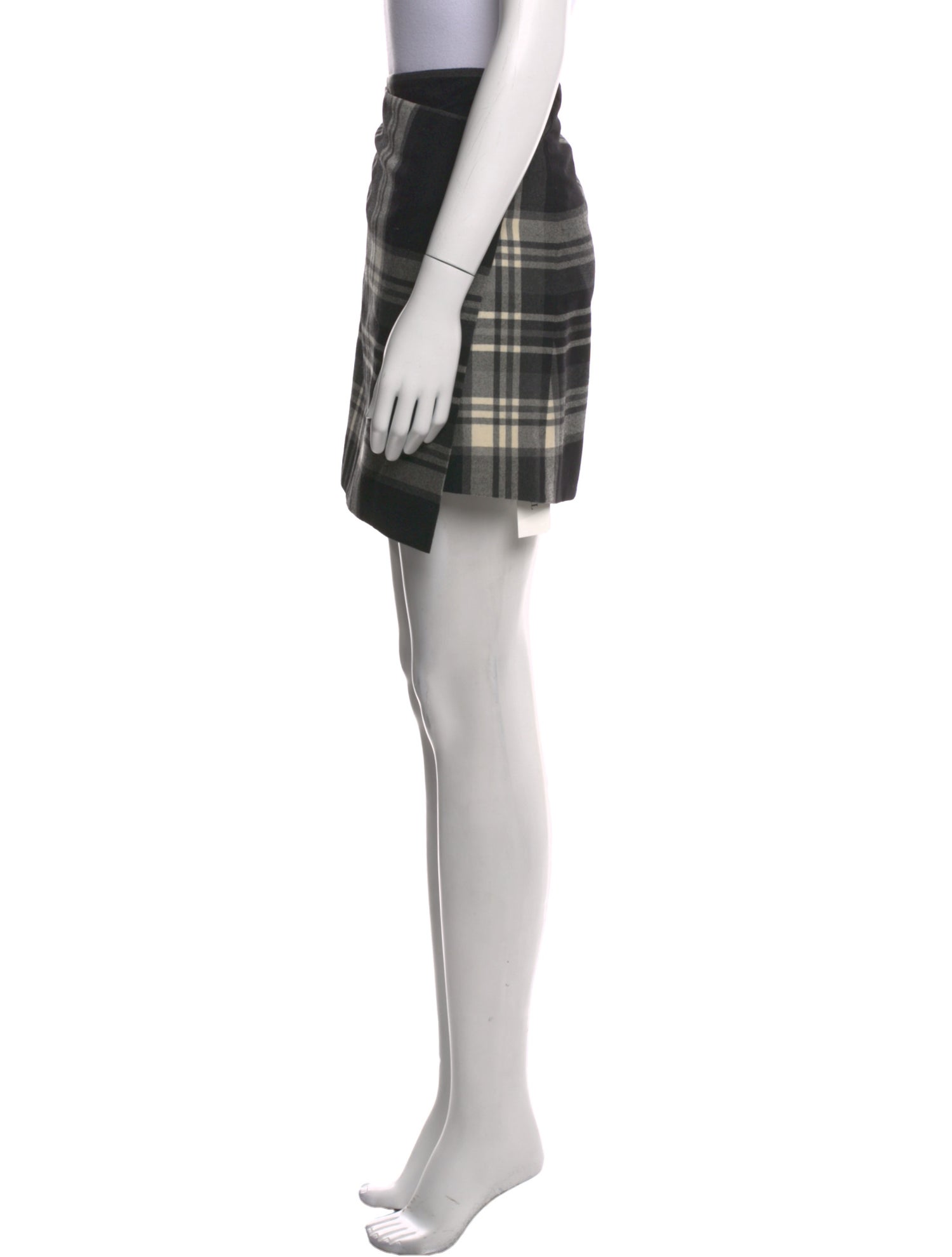 Jil Sander Wool Mini Skirt