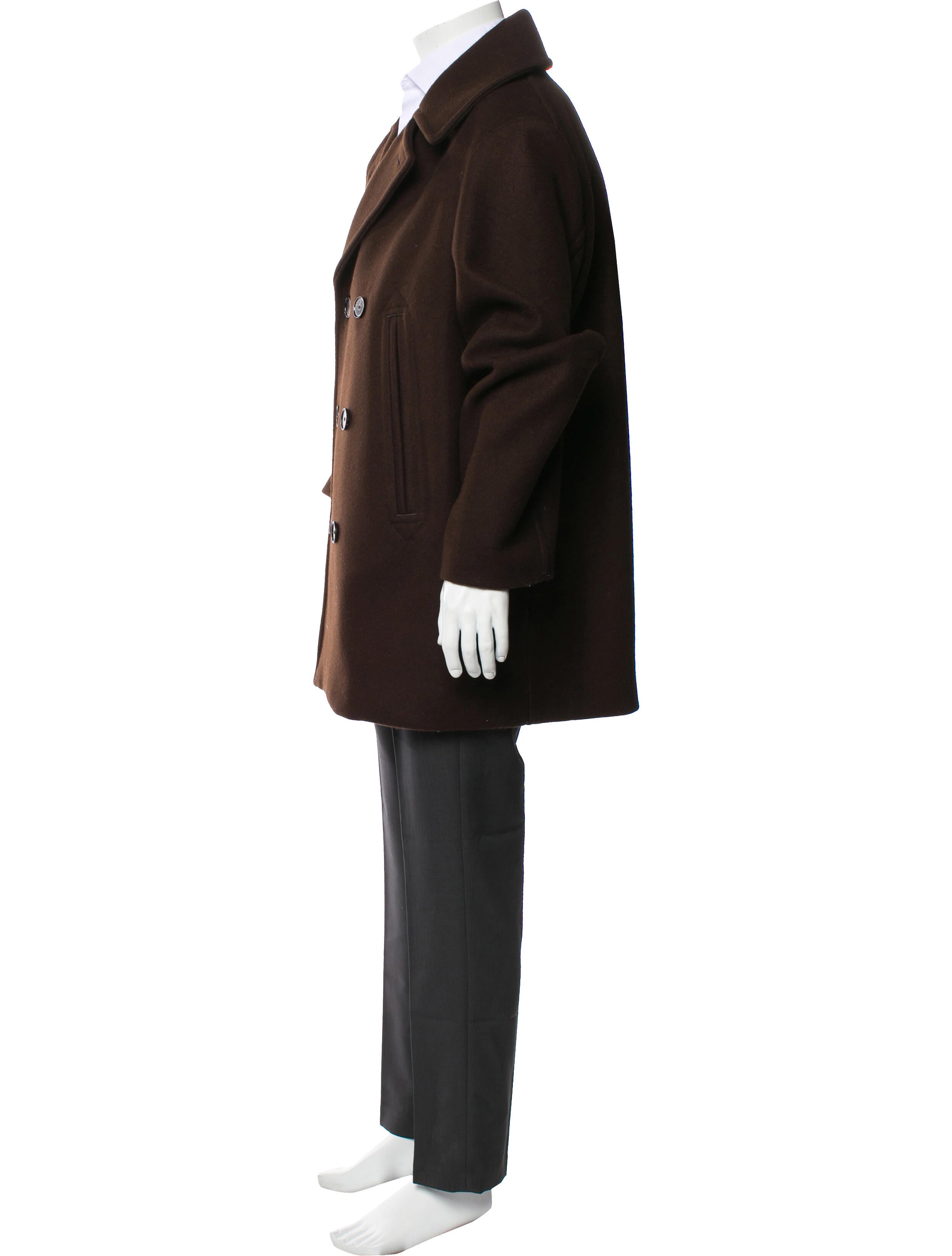 Jil Sander Wool Peacoat