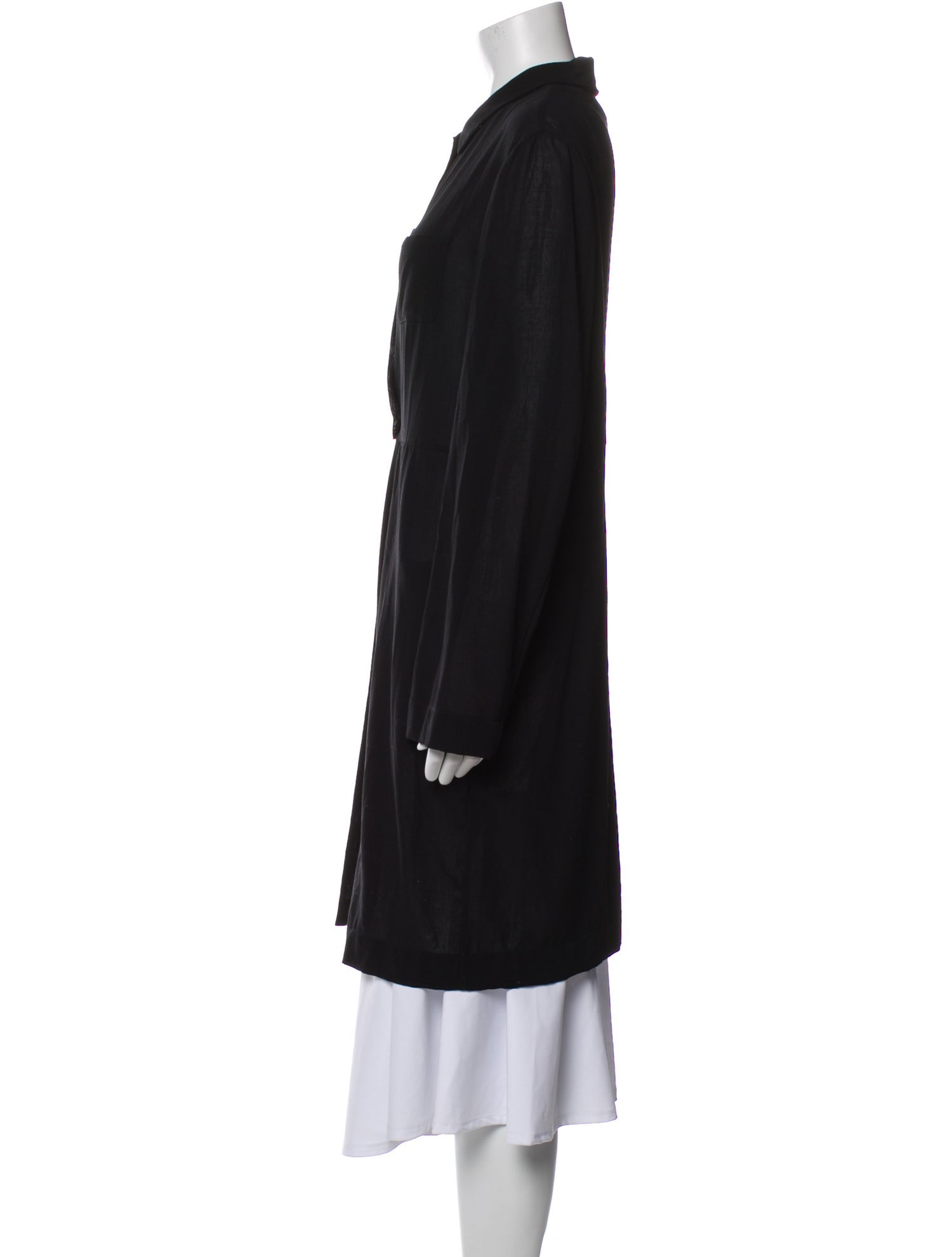 Jil Sander Virgin Wool Trench Coat