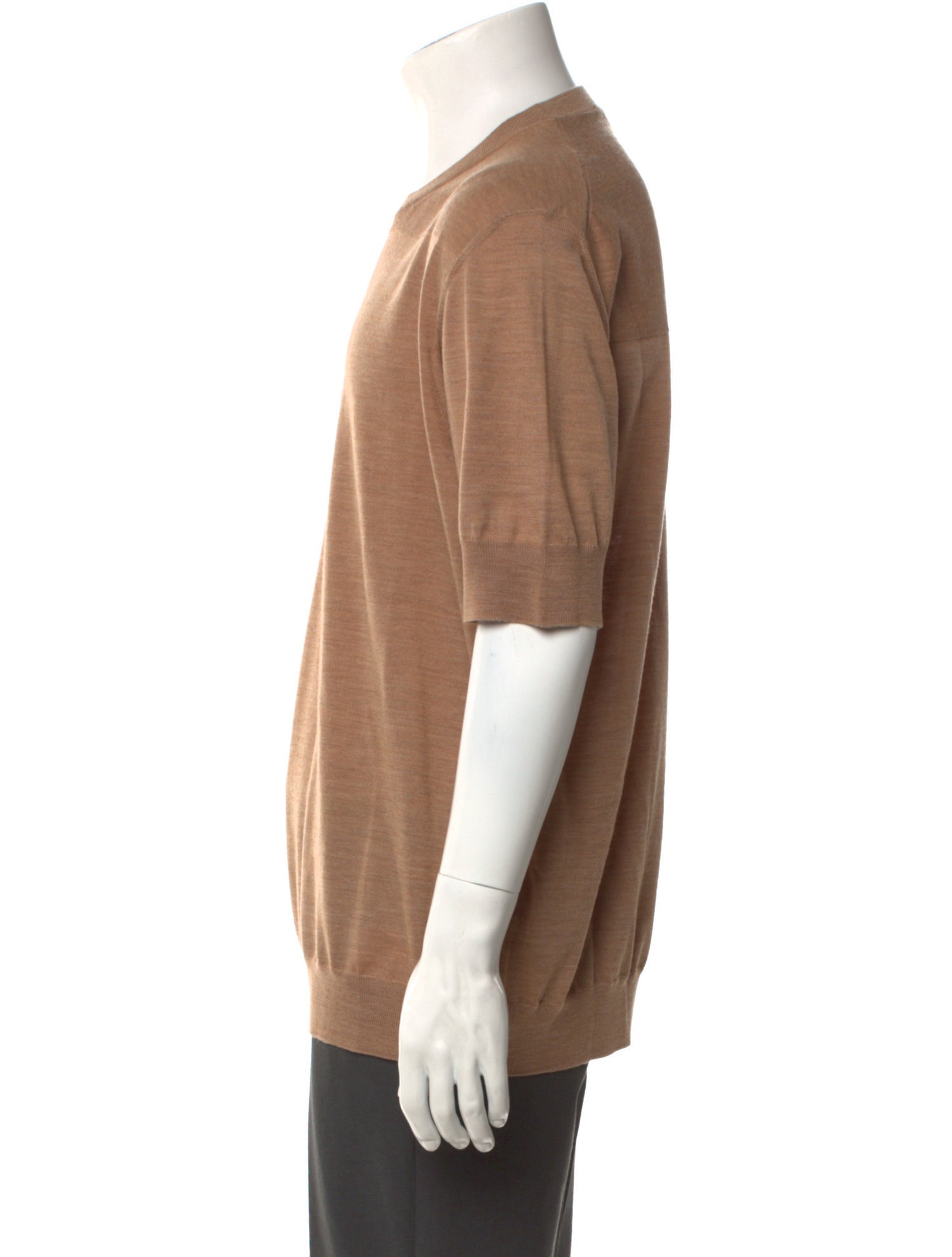 Jil Sander Virgin Wool Crew Neck T-Shirt