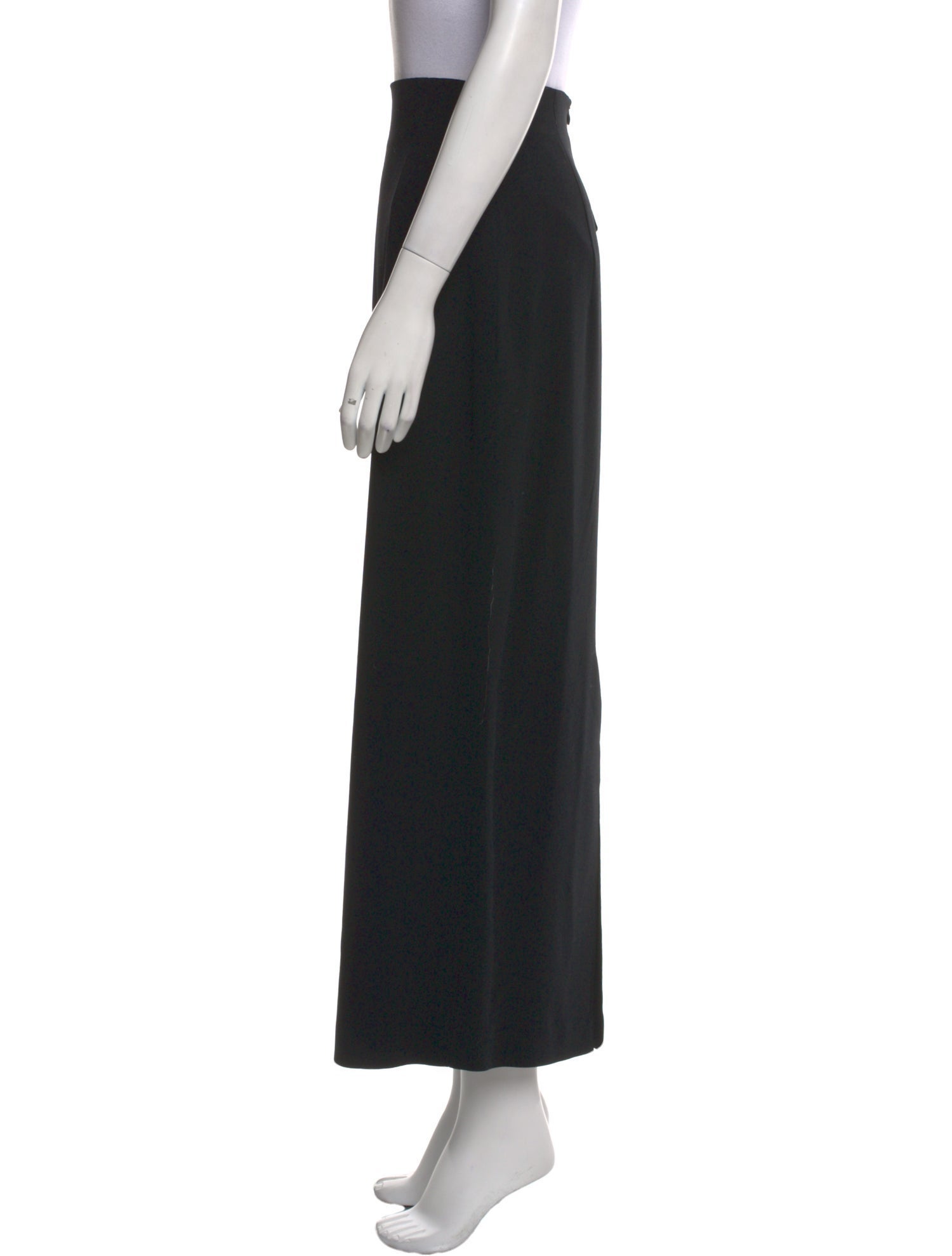 Jil Sander Wool Midi Length Skirt