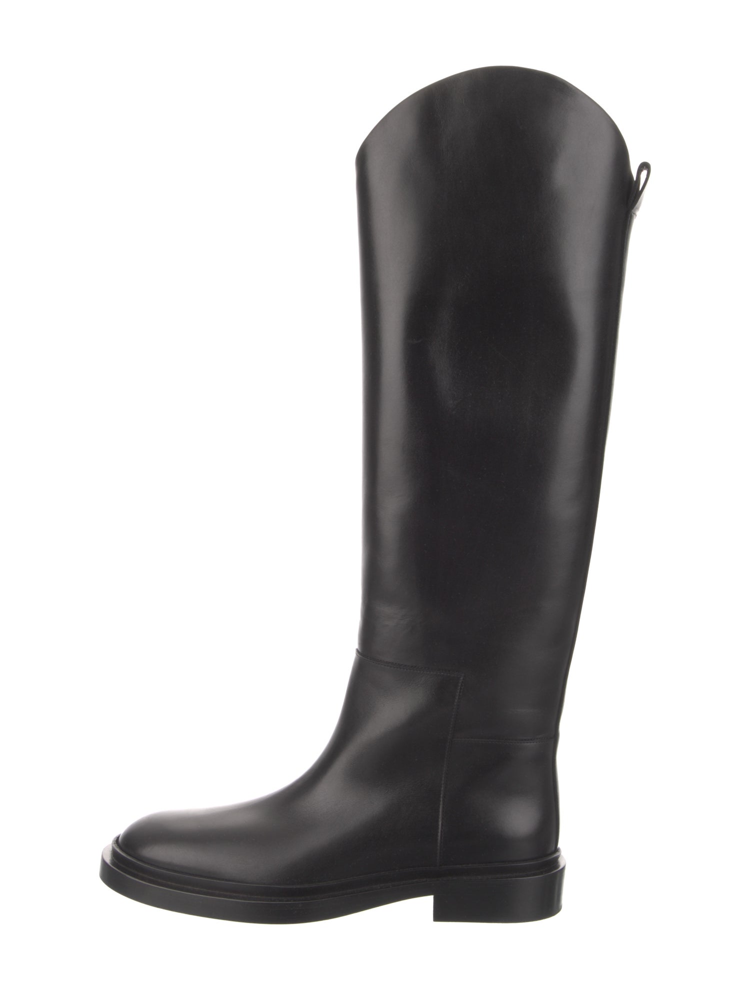 Jil Sander Leather Riding Boots