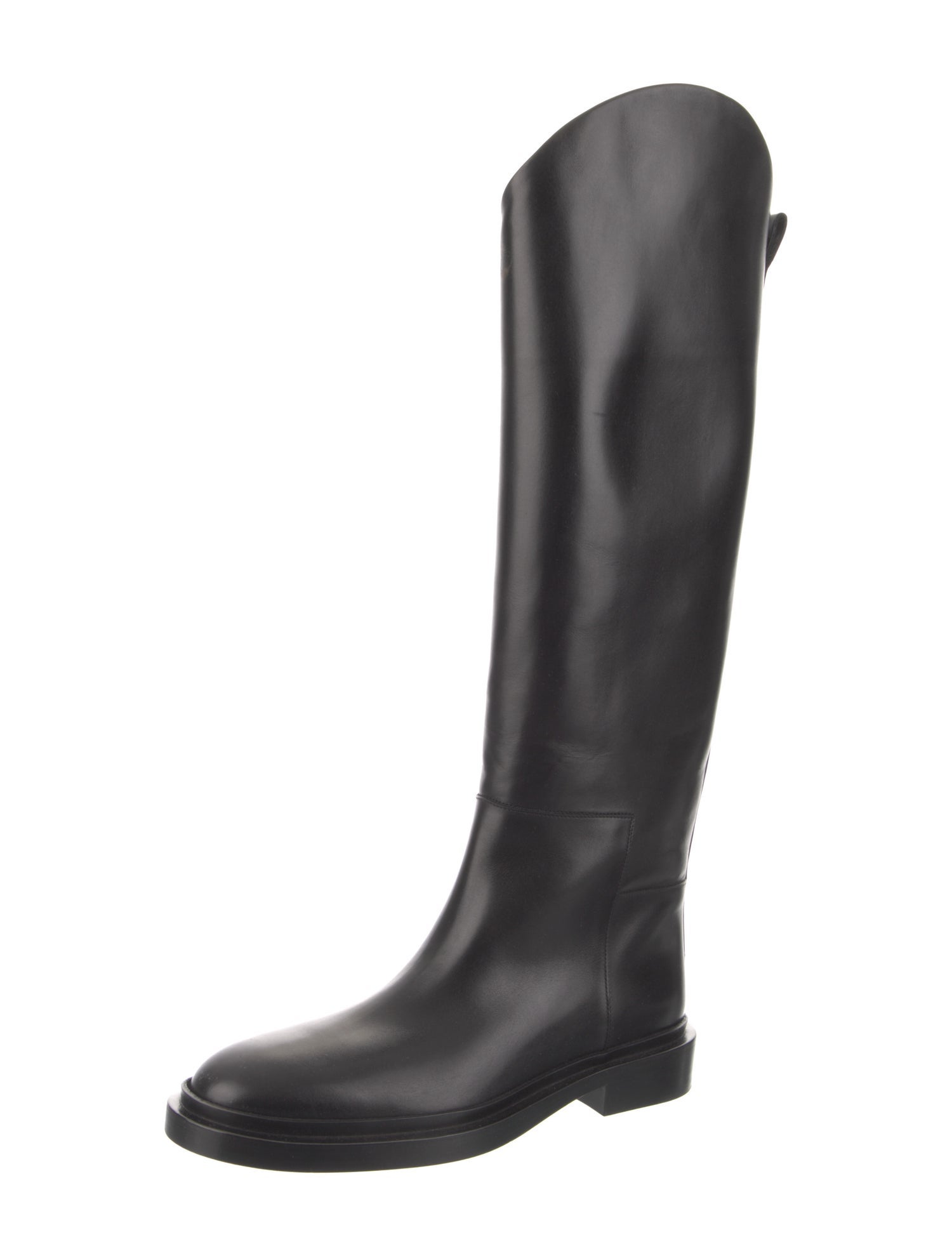 Jil Sander Leather Riding Boots