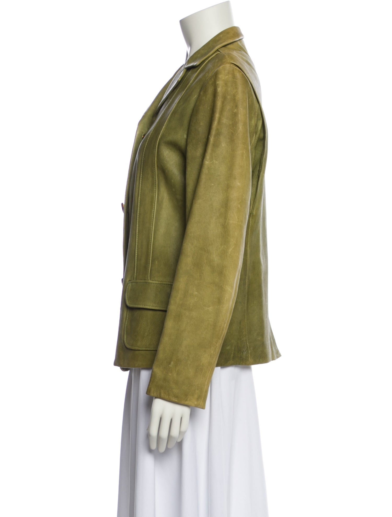 Jil Sander Leather Blazer