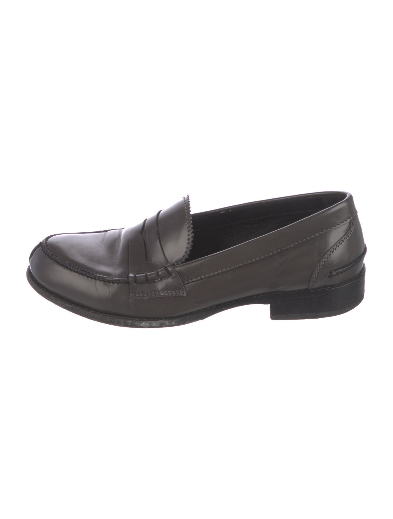 Jil Sander Leather Loafers